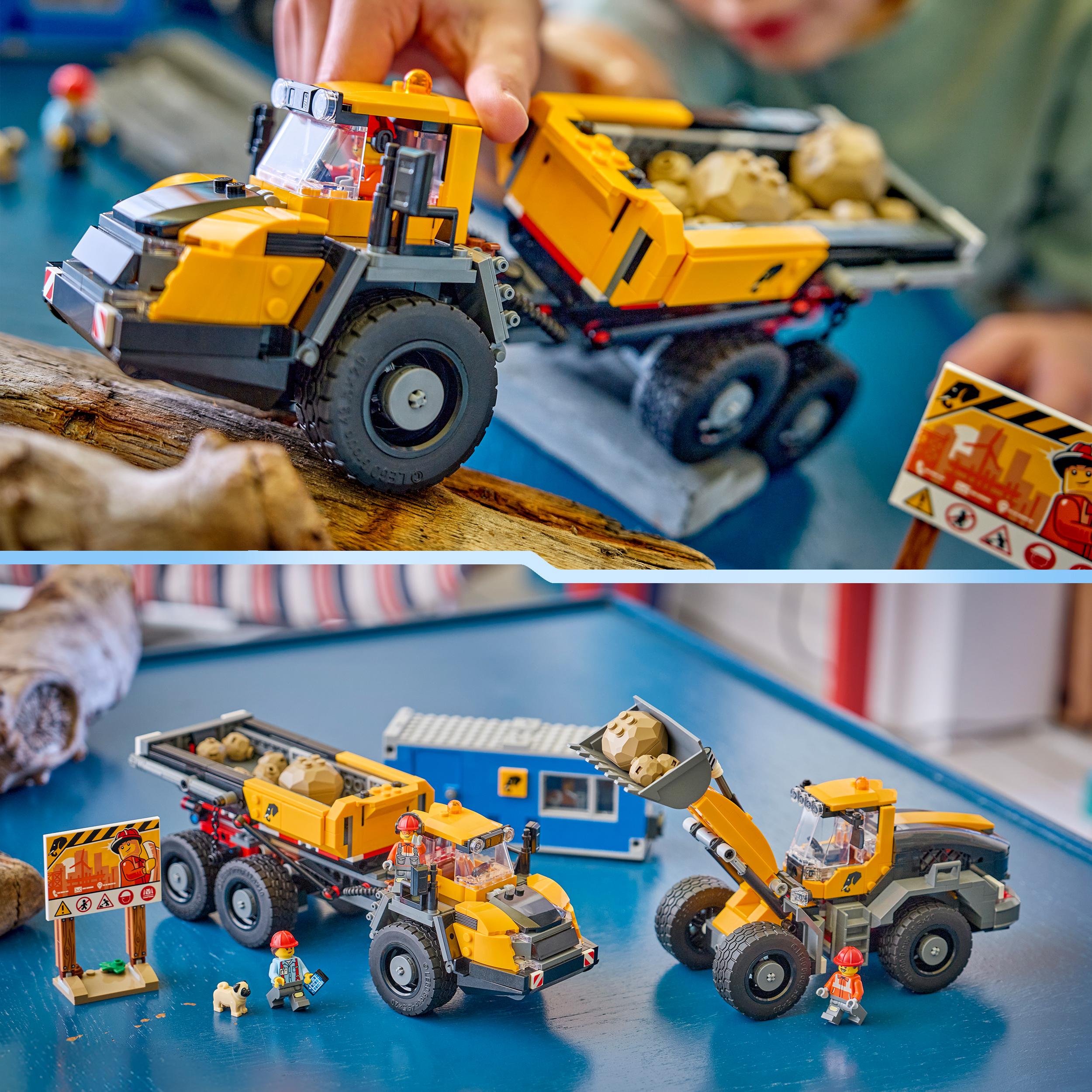 Voir la diapositive 6 : LEGO LEGO City 60494 Le Camion-Benne et la Chargeuse Frontale - Jeu pour Garçon ou Fille 8 ans