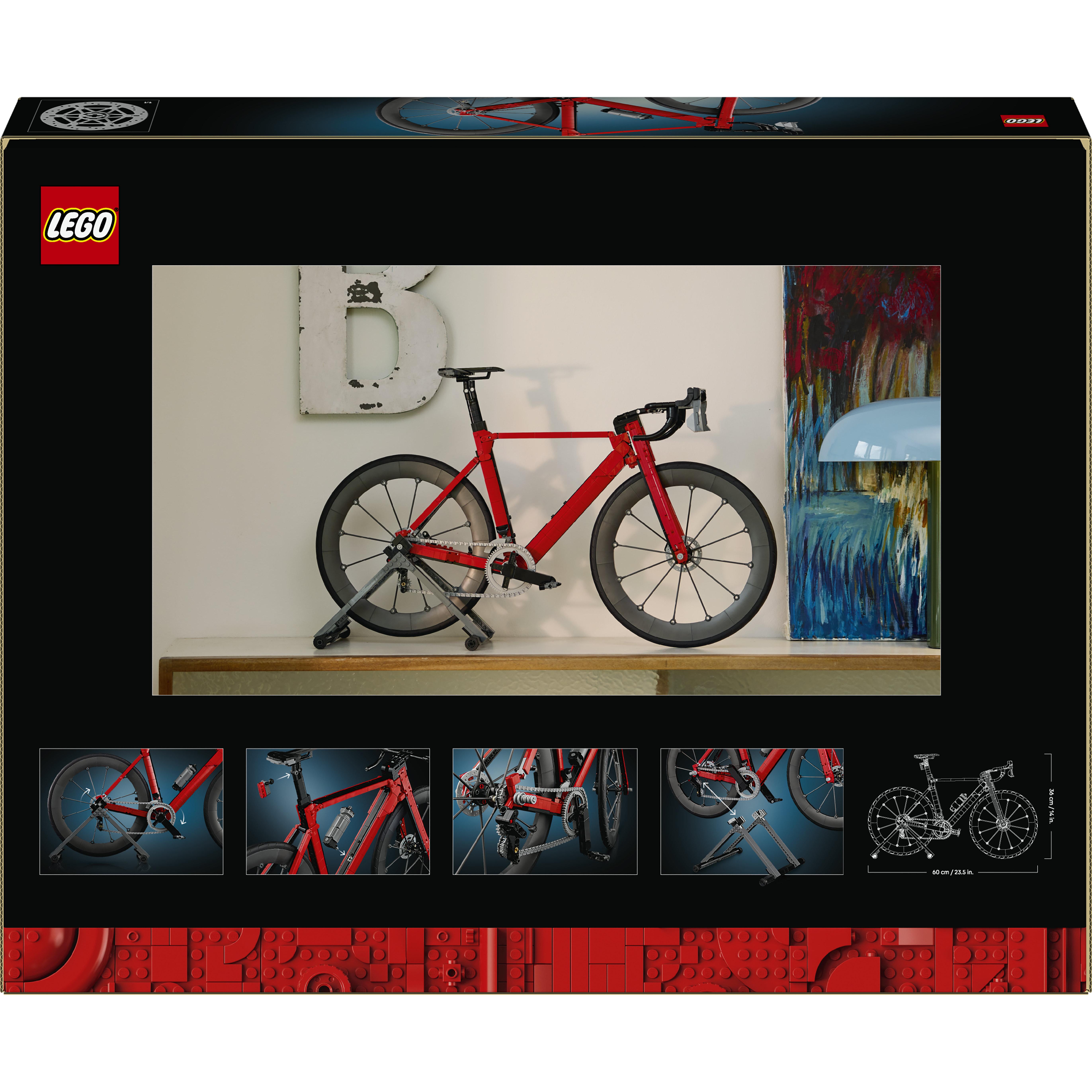 Voir la diapositive 3 : LEGO LEGO Icons 11380 Le Vélo de Route - Set de Construction pour Adulte - Cadeau pour Sportif