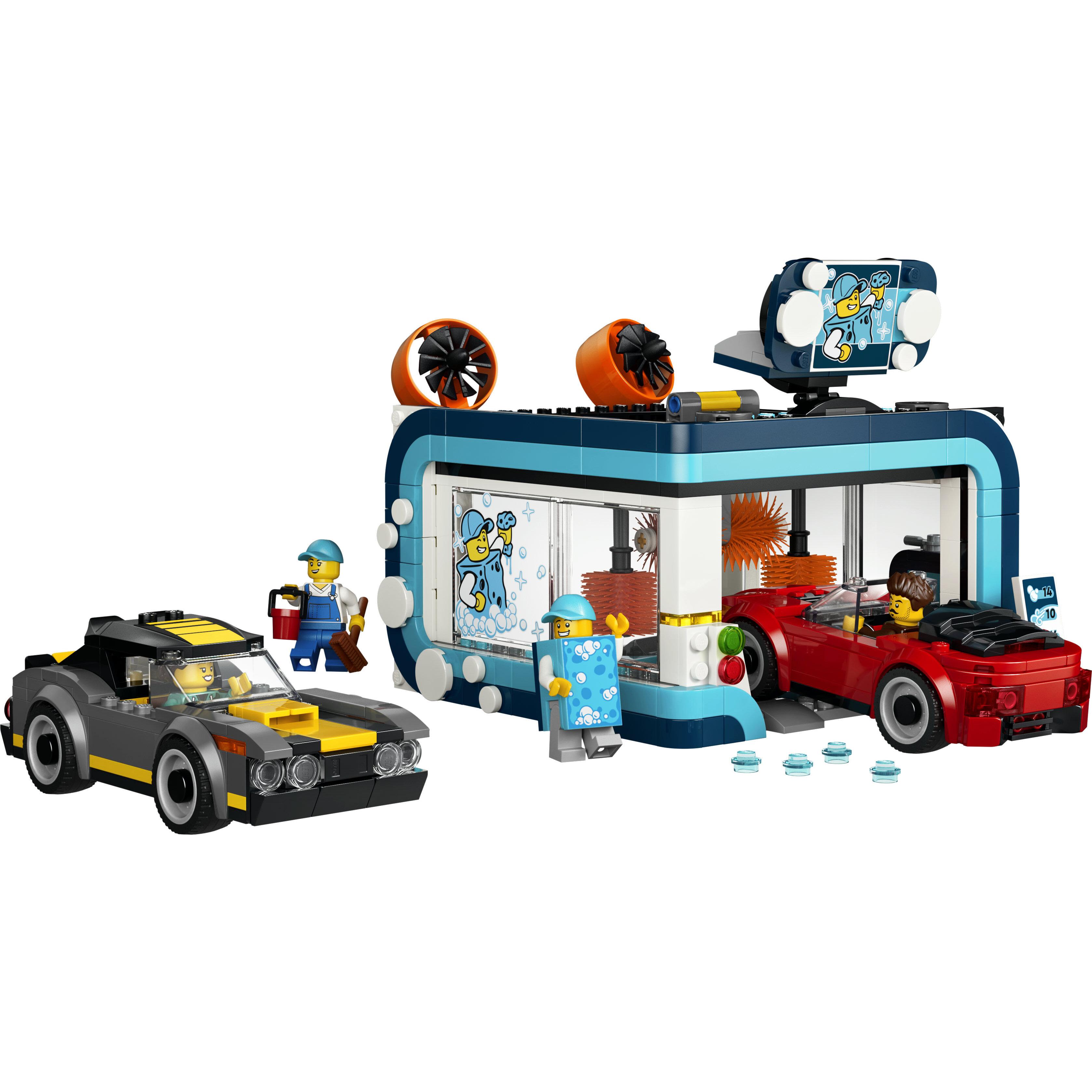 Voir la diapositive 2 : LEGO LEGO City 60497 La Station de Lavage Automatique - Jouet avec Voitures dès 6 ans - Cadeau
