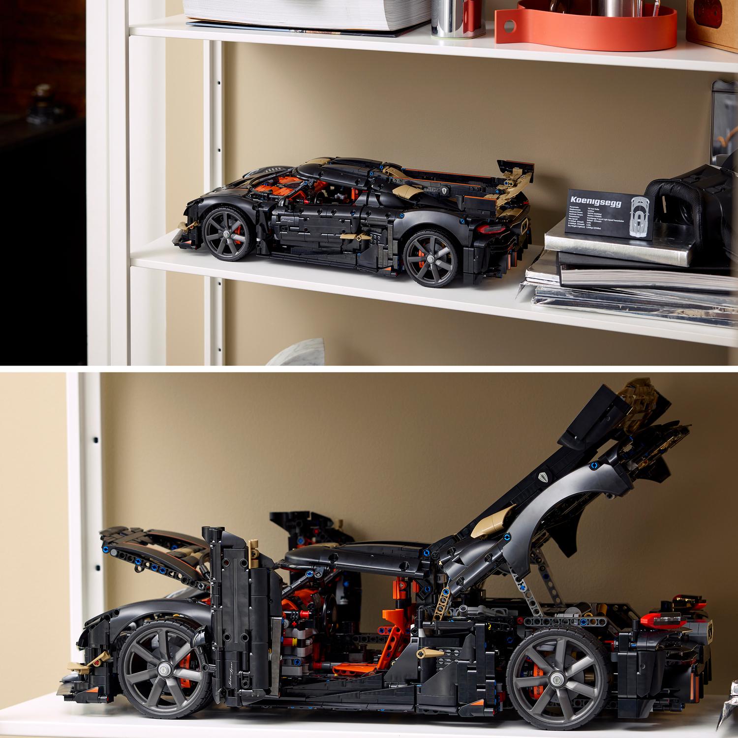 Voir la diapositive 4 : LEGO Technic 42232 - Megacar Sadair's Spear de Koenigsegg