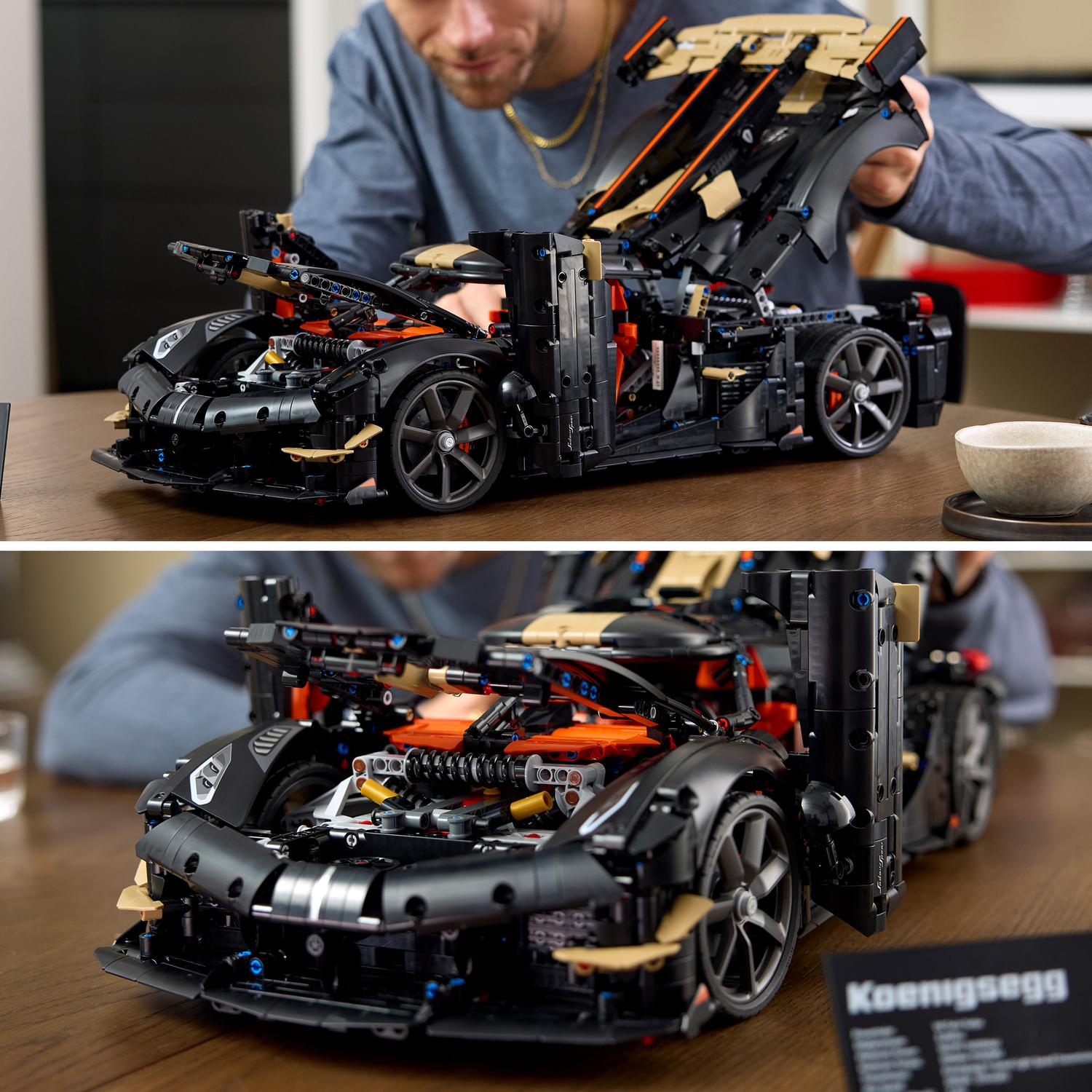 Voir la diapositive 5 : LEGO Technic 42232 - Megacar Sadair's Spear de Koenigsegg