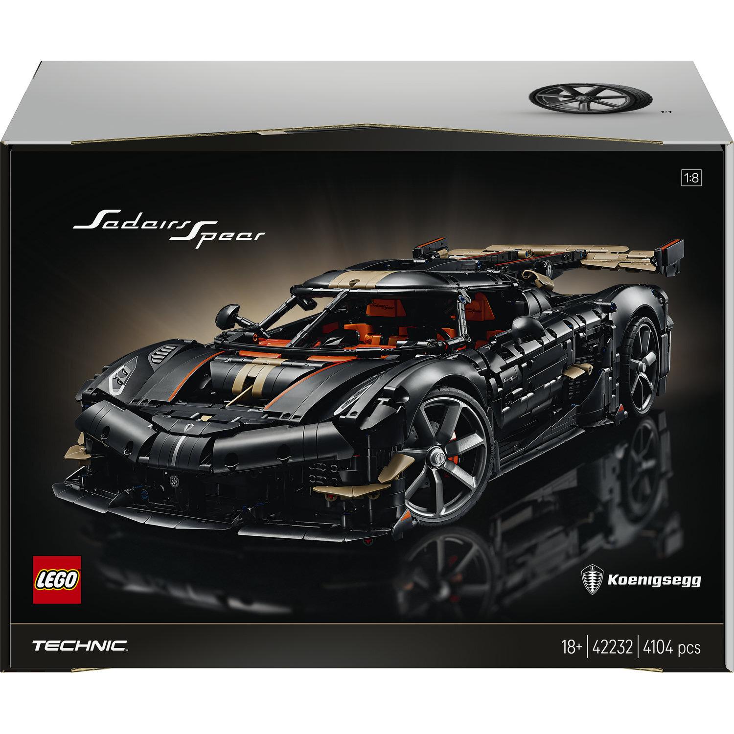 Voir la diapositive 8 : LEGO Technic 42232 - Megacar Sadair's Spear de Koenigsegg