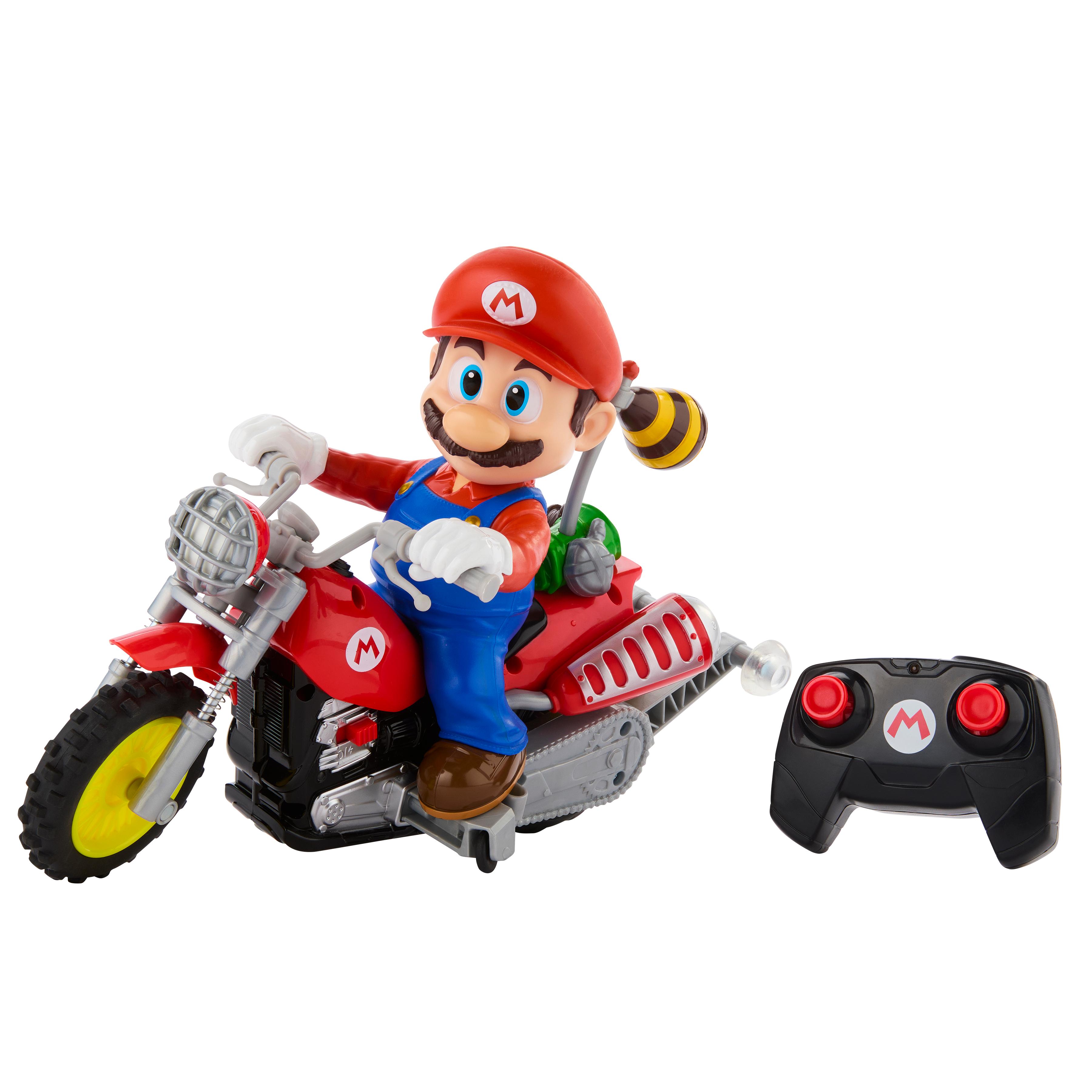 Voir la diapositive 2 : MATTEL Véhicule RC Motocross Hot Wheels Mario Galaxy Le Film