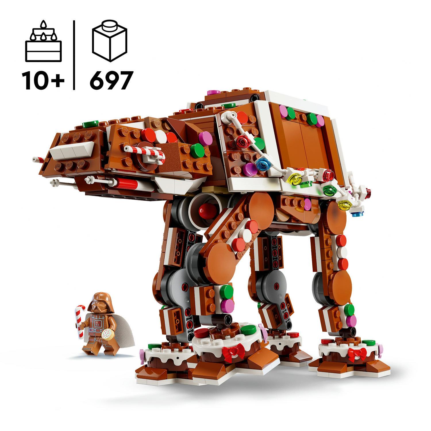 Voir la diapositive 3 : LEGO Star Wars 40806 - AT-AT Walker façon Pain d'épices
