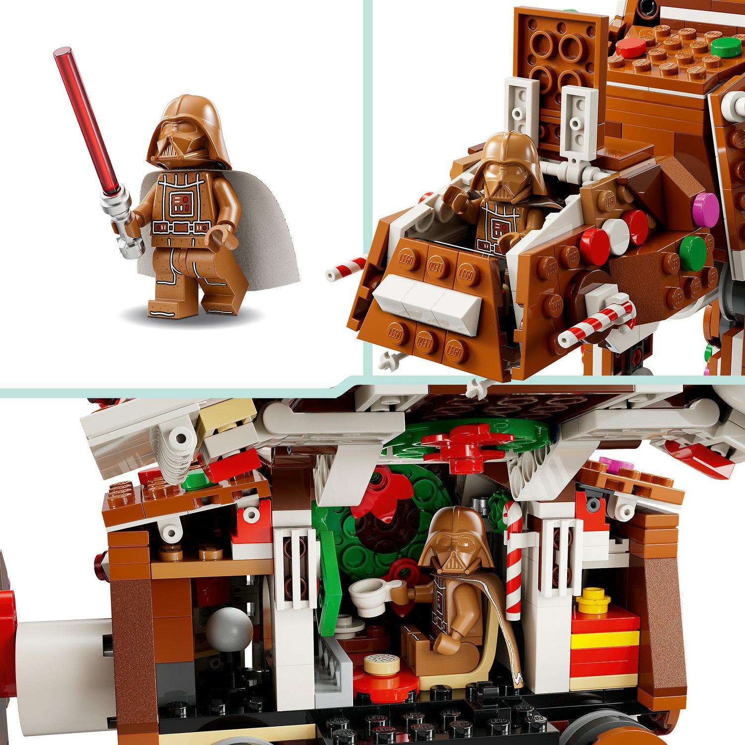 Voir la diapositive 5 : LEGO Star Wars 40806 - AT-AT Walker façon Pain d'épices
