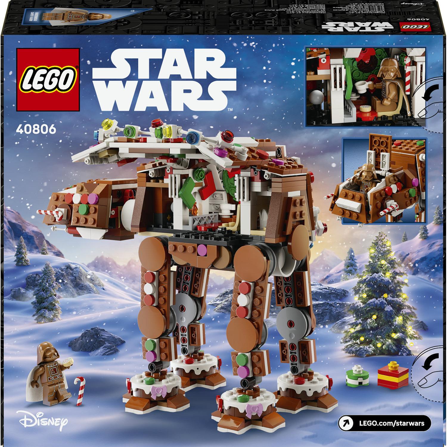 Voir la diapositive 7 : LEGO Star Wars 40806 - AT-AT Walker façon Pain d'épices