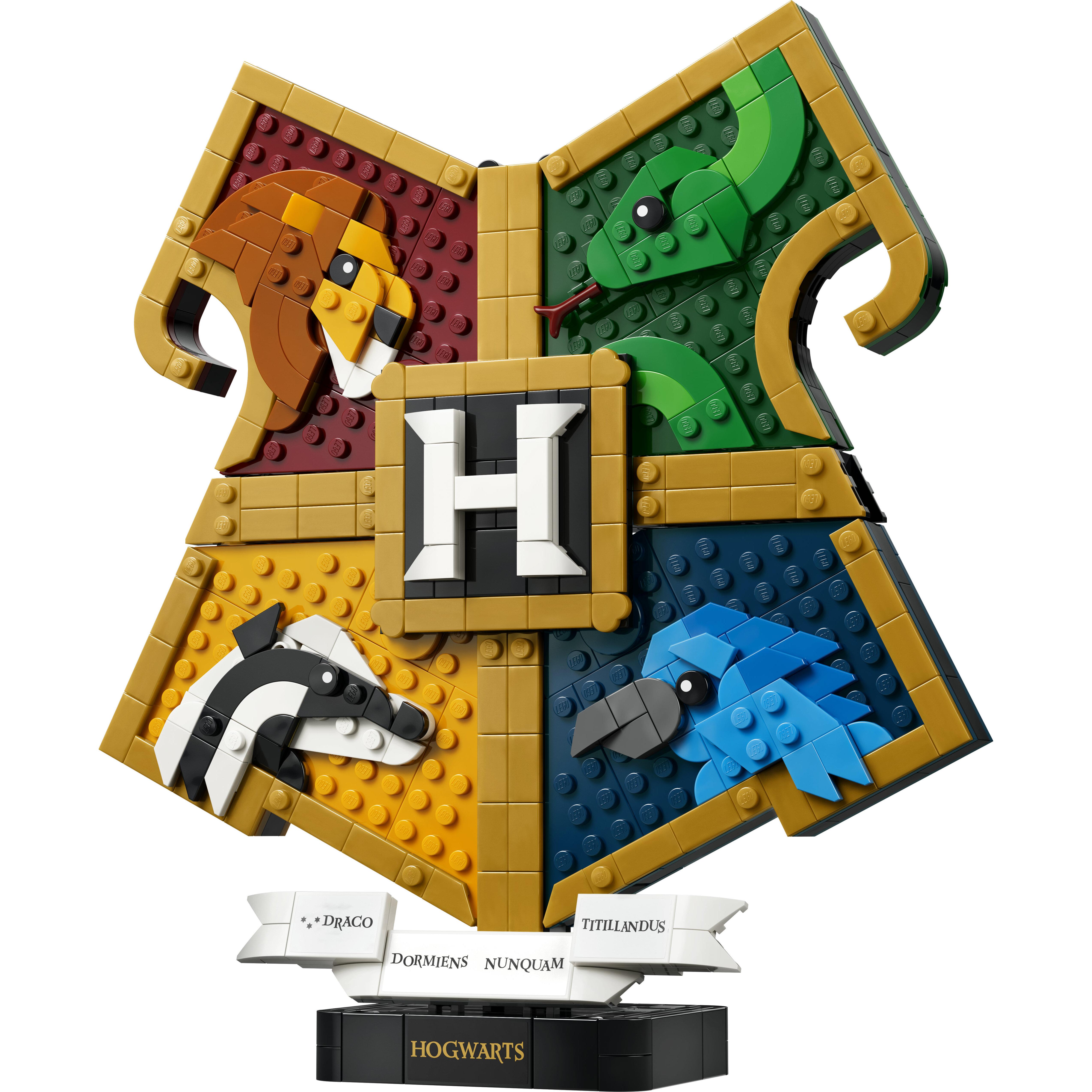 Voir la diapositive 2 : LEGO LEGO Harry Potter 76462 Le Blason des Maisons de Poudlard - Jeu de Construction dès 12 ans