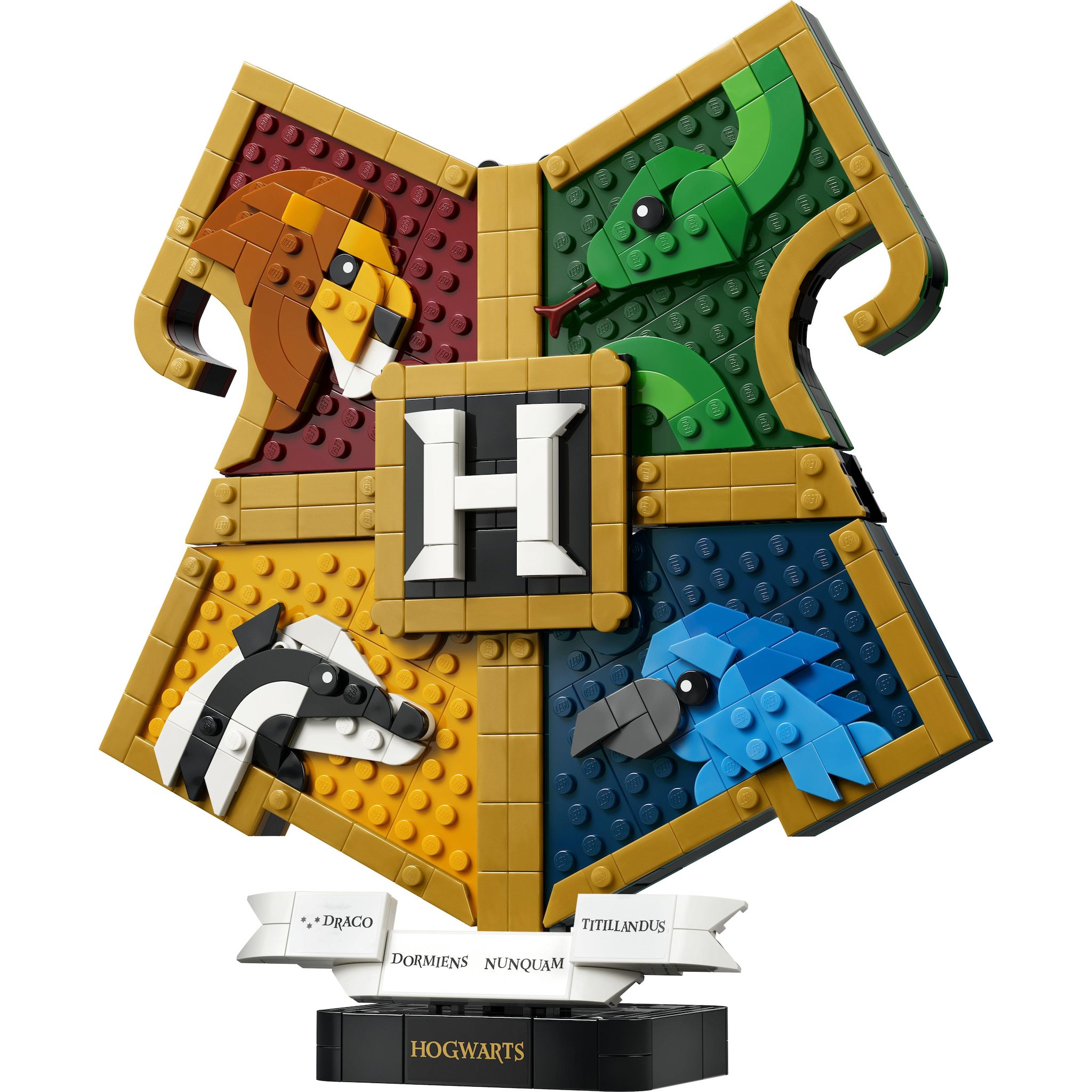 Voir la diapositive 2 : LEGO Harry Potter 76462 - Blason des maisons de Poudlard