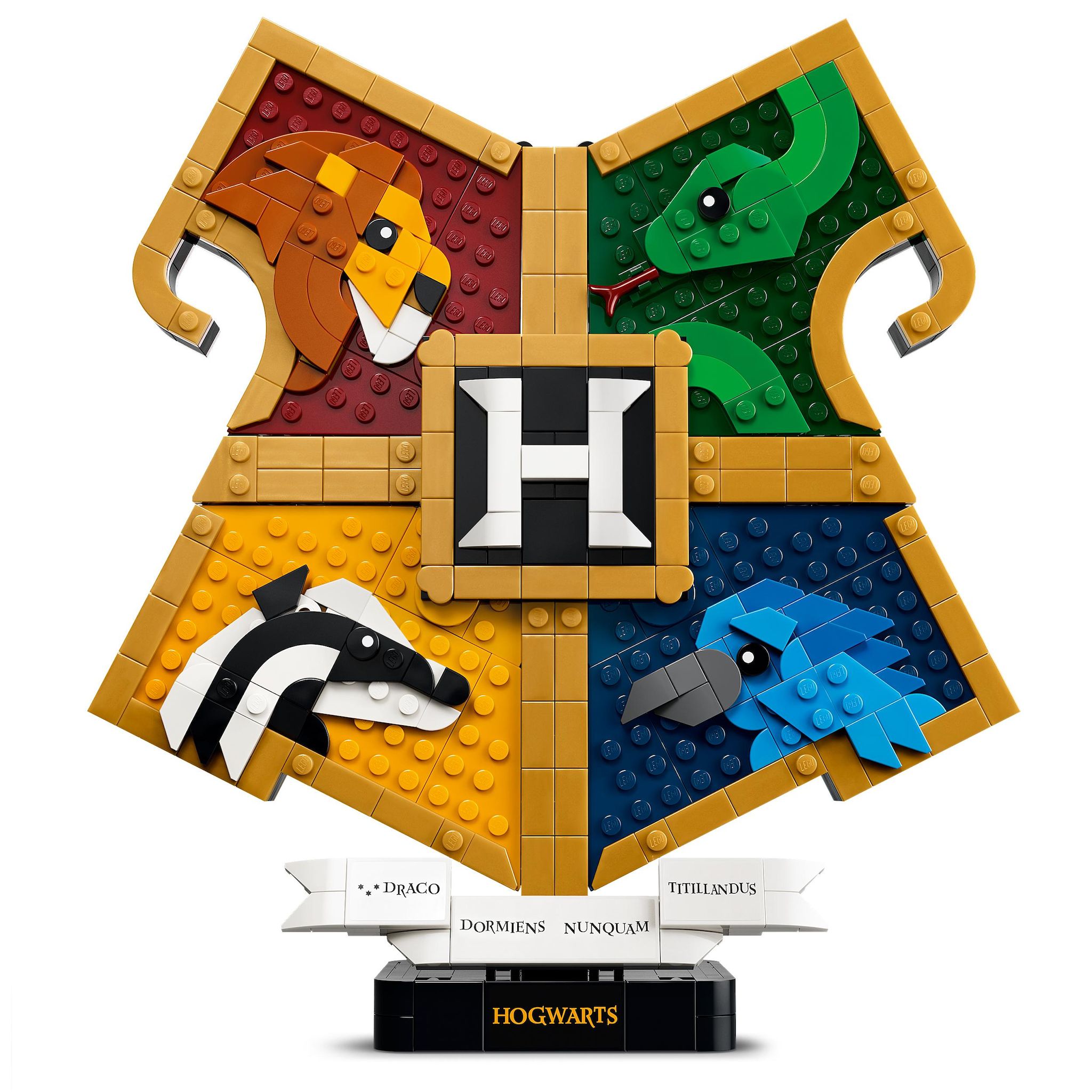 Voir la diapositive 4 : LEGO Harry Potter 76462 - Blason des maisons de Poudlard