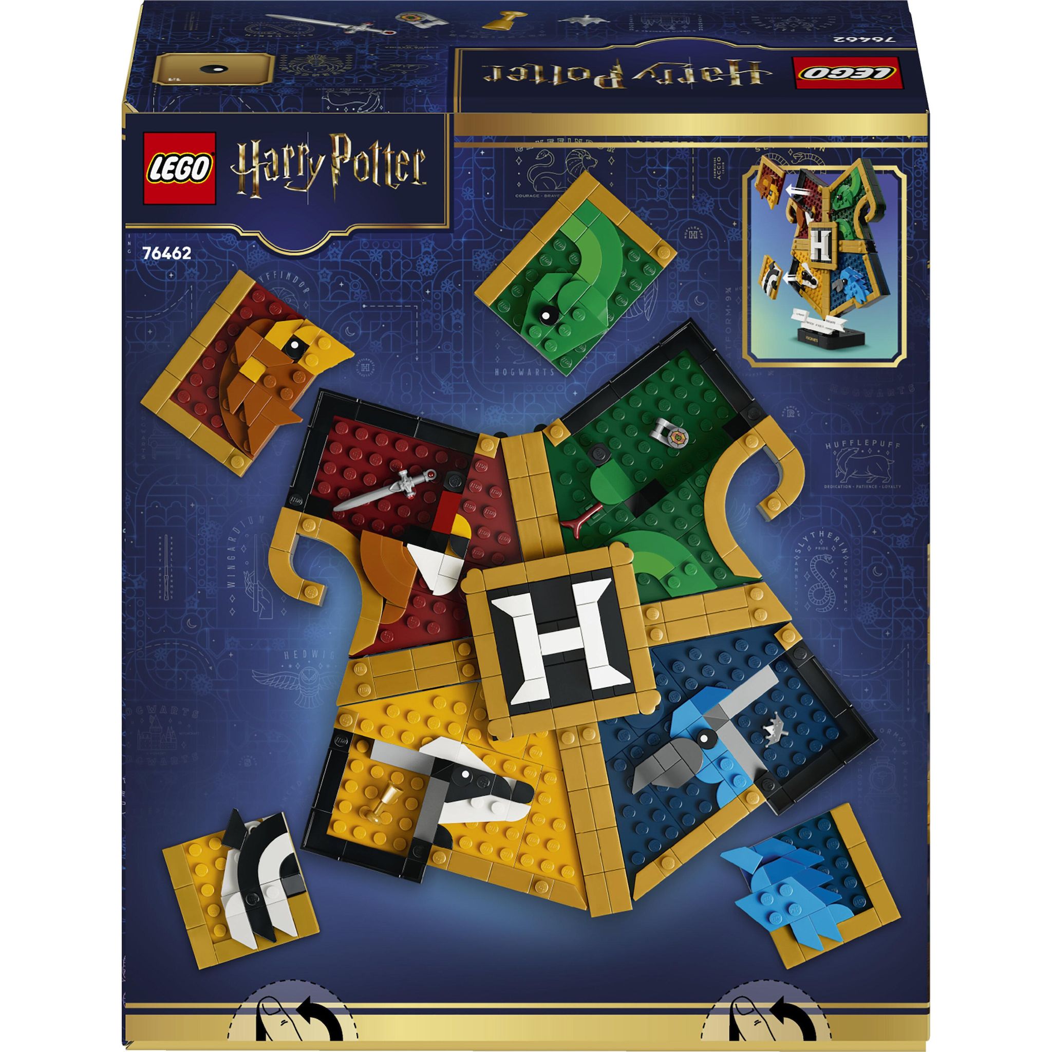 Voir la diapositive 7 : LEGO Harry Potter 76462 - Blason des maisons de Poudlard