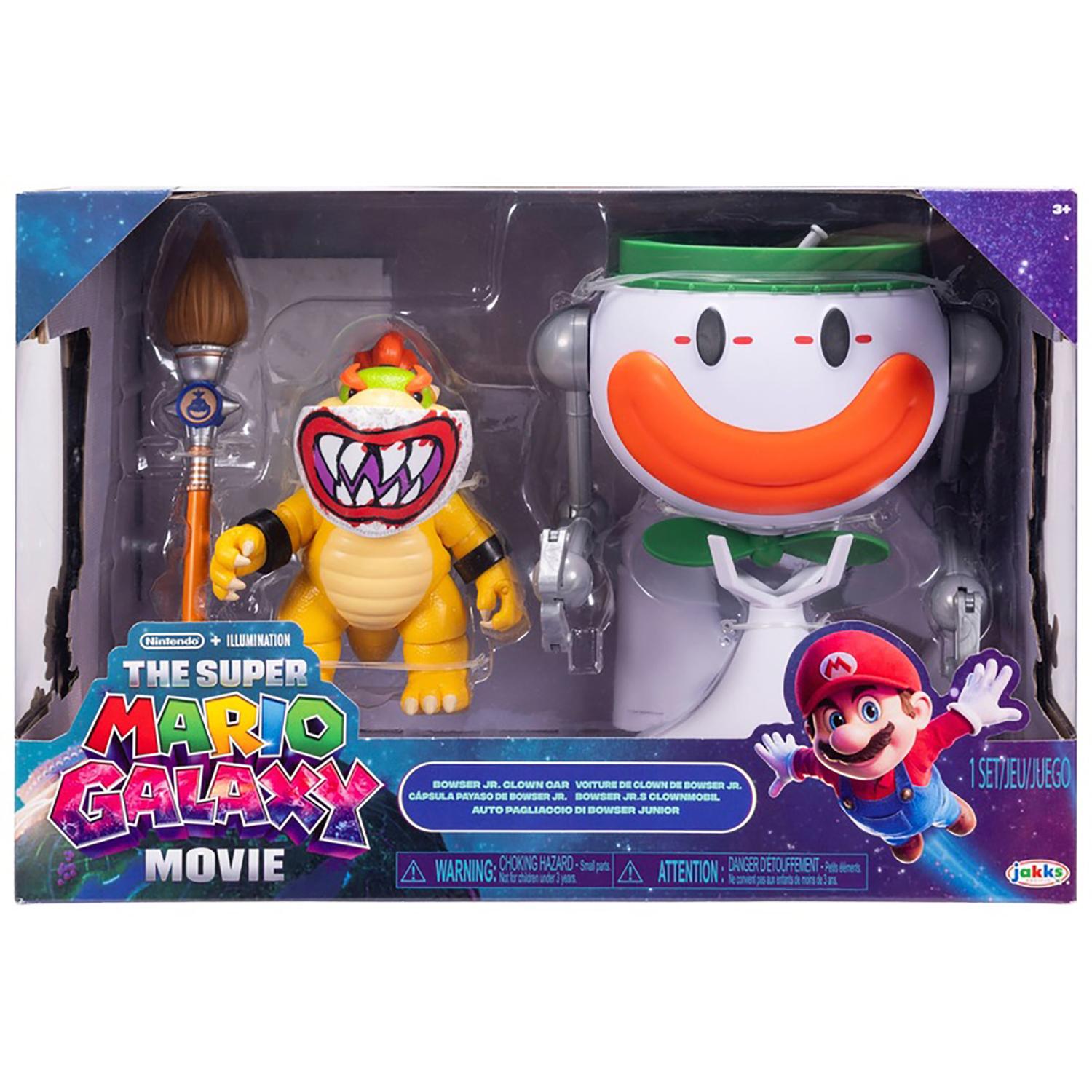 Voir la diapositive 3 : JAKKS Figurine Mario chevauchant Yoshi (20 cm - Le film Super Mario Galaxy