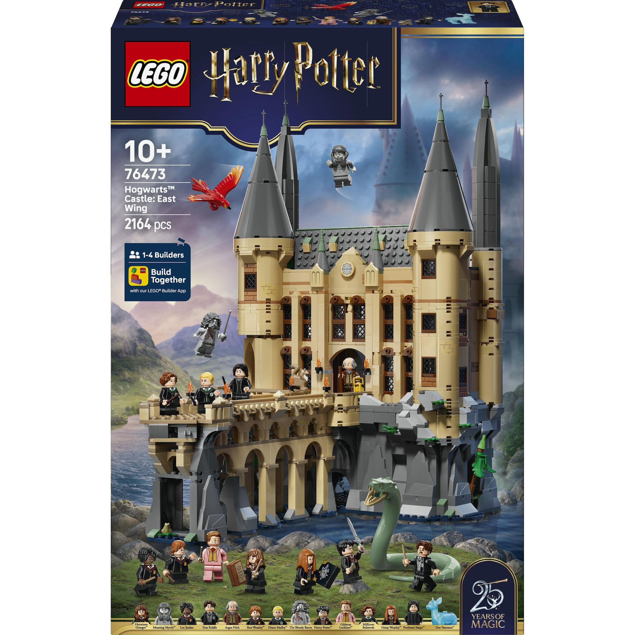 LEGO LEGO Harry Potter 76473 Le château de Poudlard : l’Aile Est - Jeu dès 10 ans - Décoration