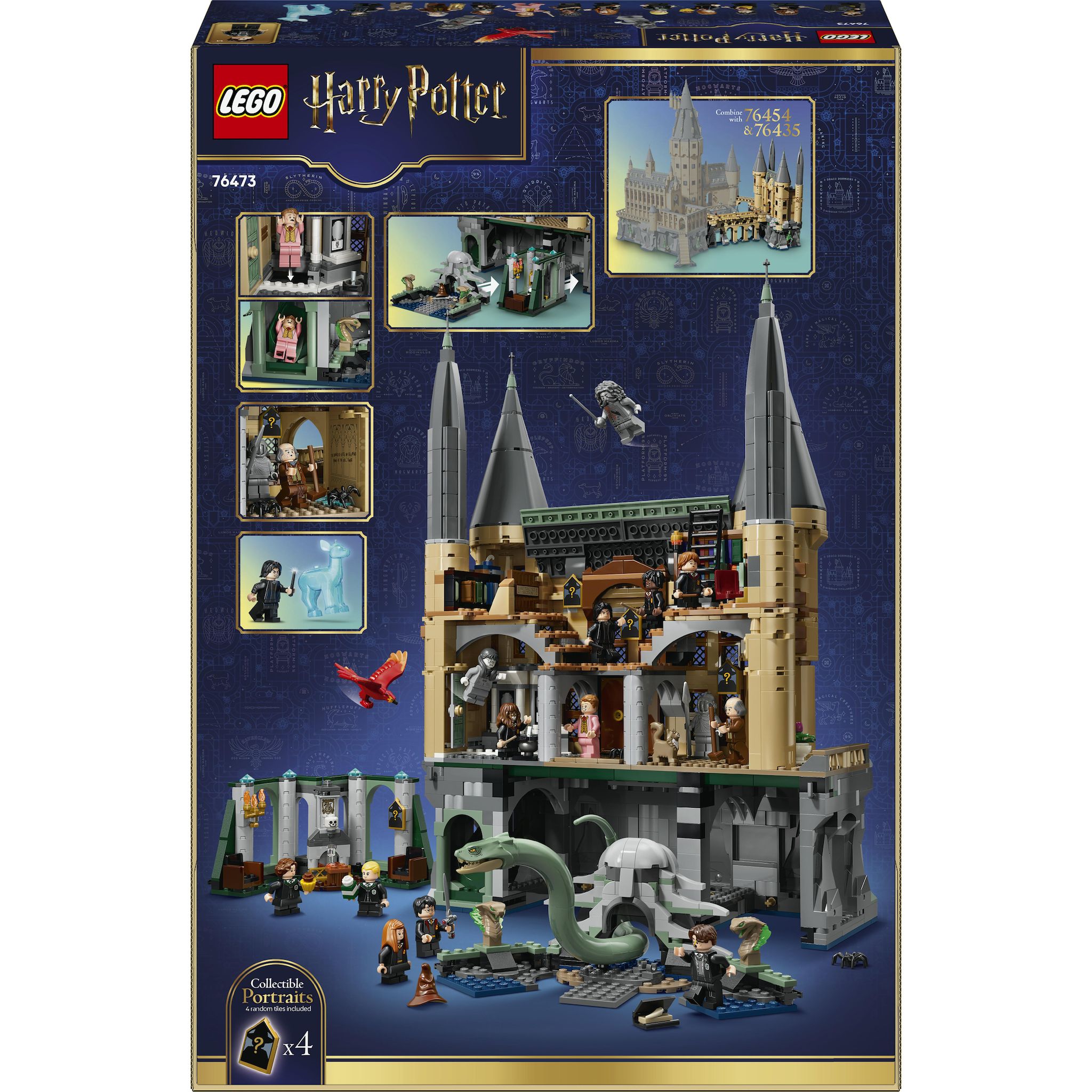 Voir la diapositive 7 : LEGO LEGO Harry Potter 76473 Le château de Poudlard : l’Aile Est - Jeu dès 10 ans - Décoration