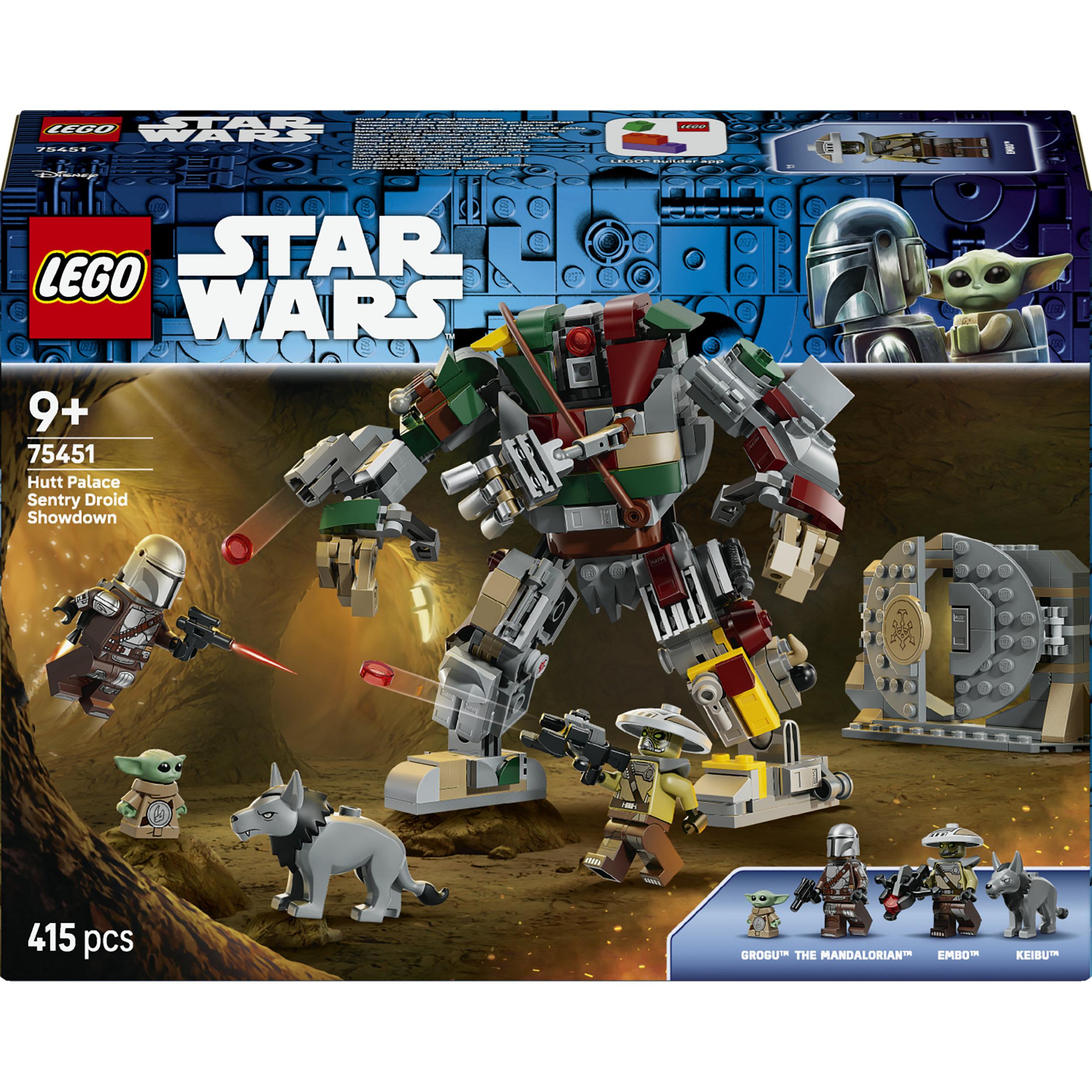 LEGO Star Wars 75451 - L'attaque du Droïde sentinelle dans le palais Hutt