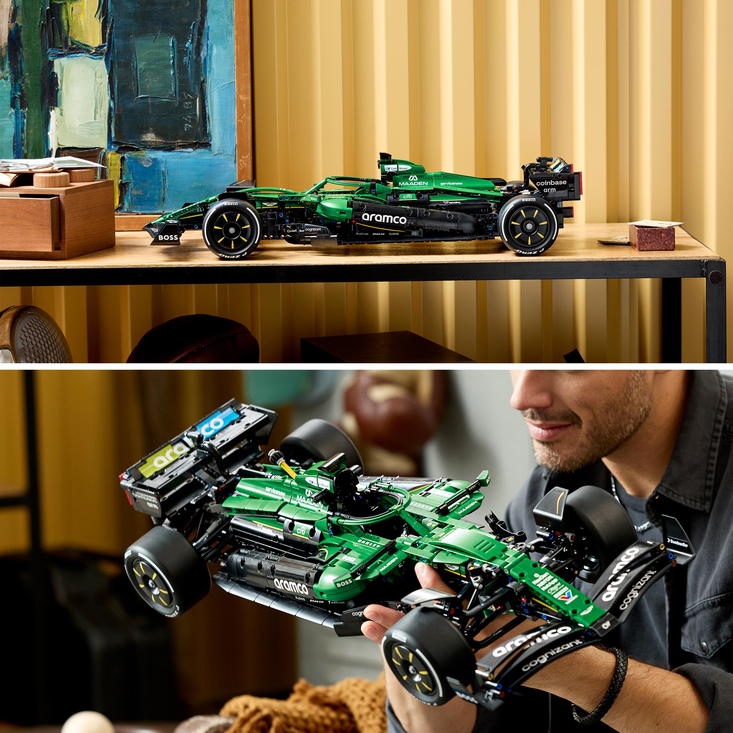 Voir la diapositive 4 : LEGO Technic 42240 - Voiture Aston Martin Aramco AMR25