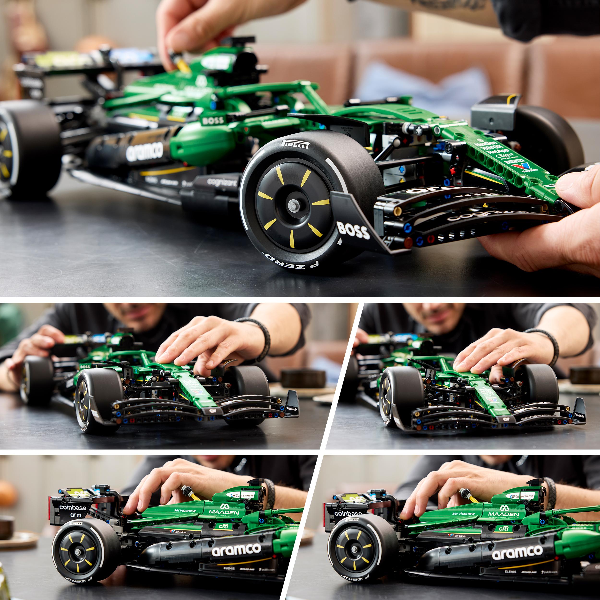 Voir la diapositive 6 : LEGO Technic 42240 - Voiture Aston Martin Aramco AMR25