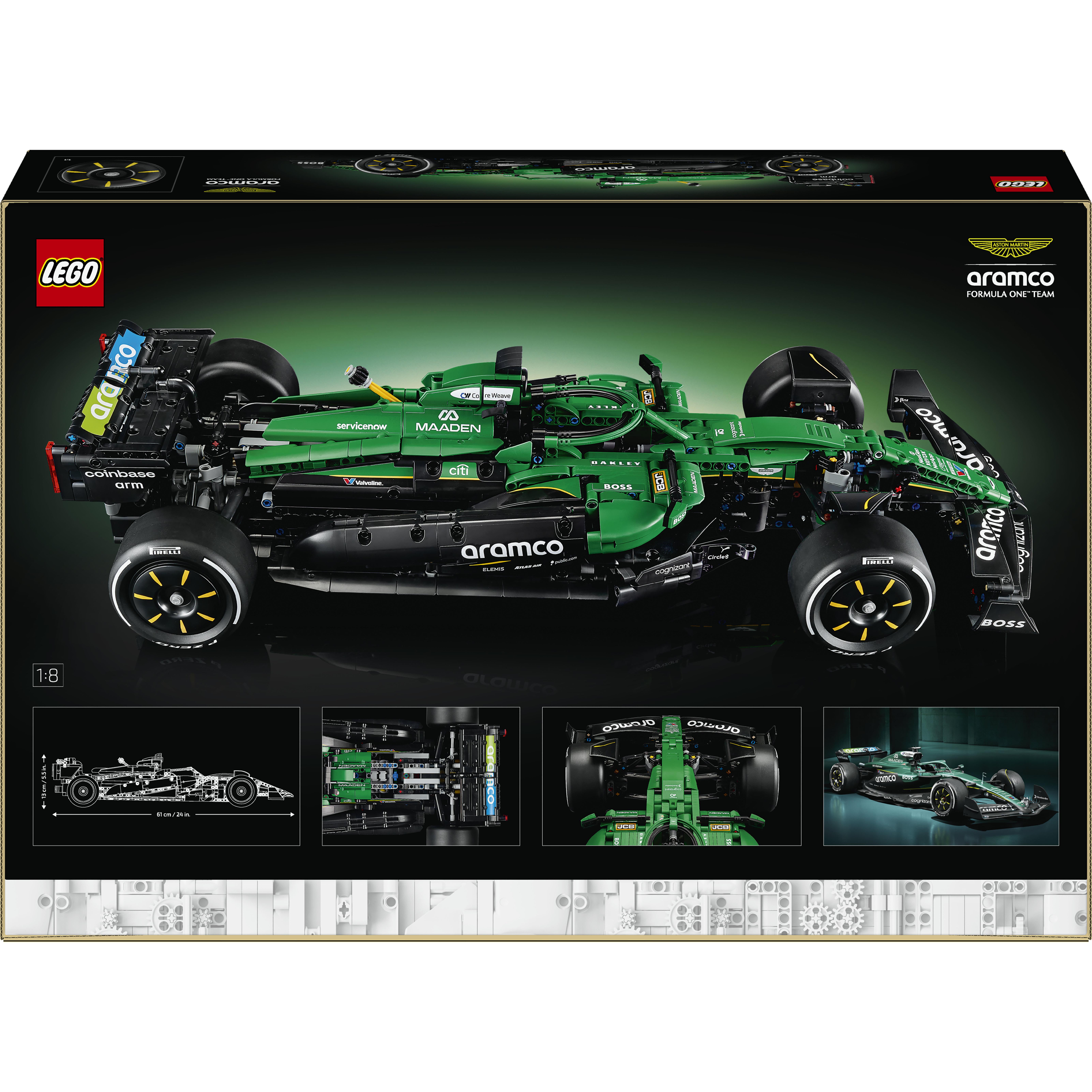 Voir la diapositive 7 : LEGO Technic 42240 - Voiture Aston Martin Aramco AMR25