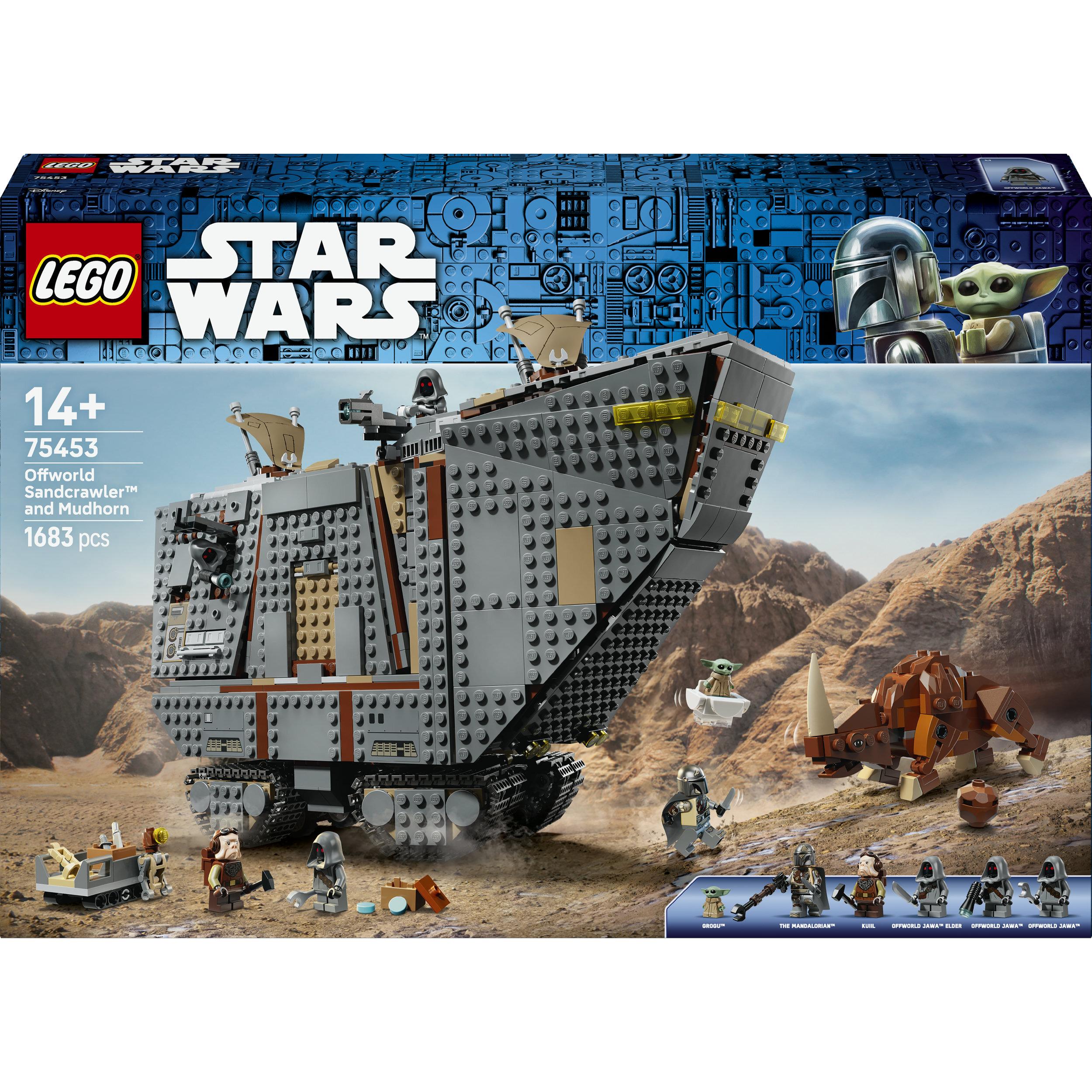 LEGO Star Wars 75453 - Le Sandcrawler d'Offworld et le Mudhorn