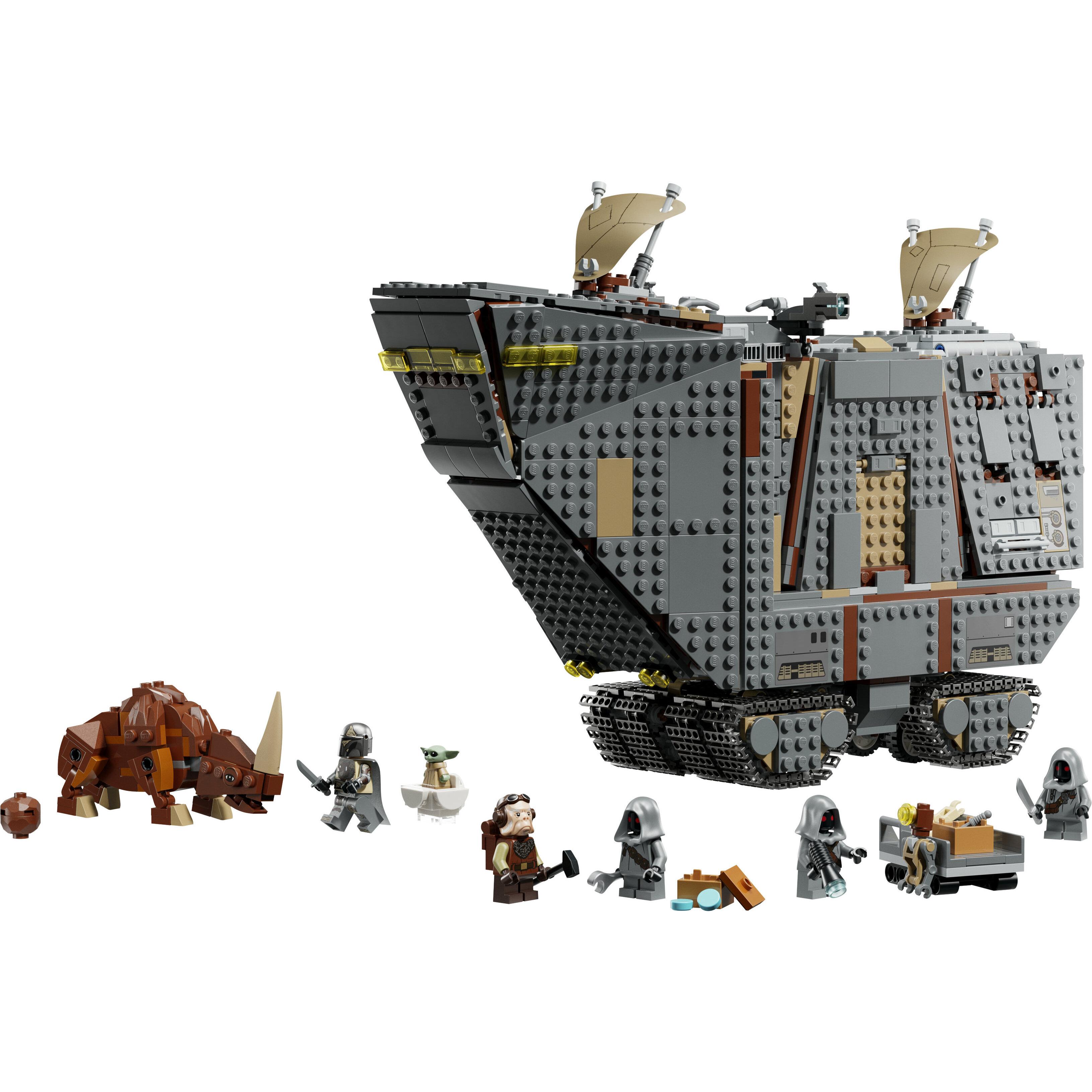 Voir la diapositive 2 : LEGO Star Wars 75453 - Le Sandcrawler d'Offworld et le Mudhorn