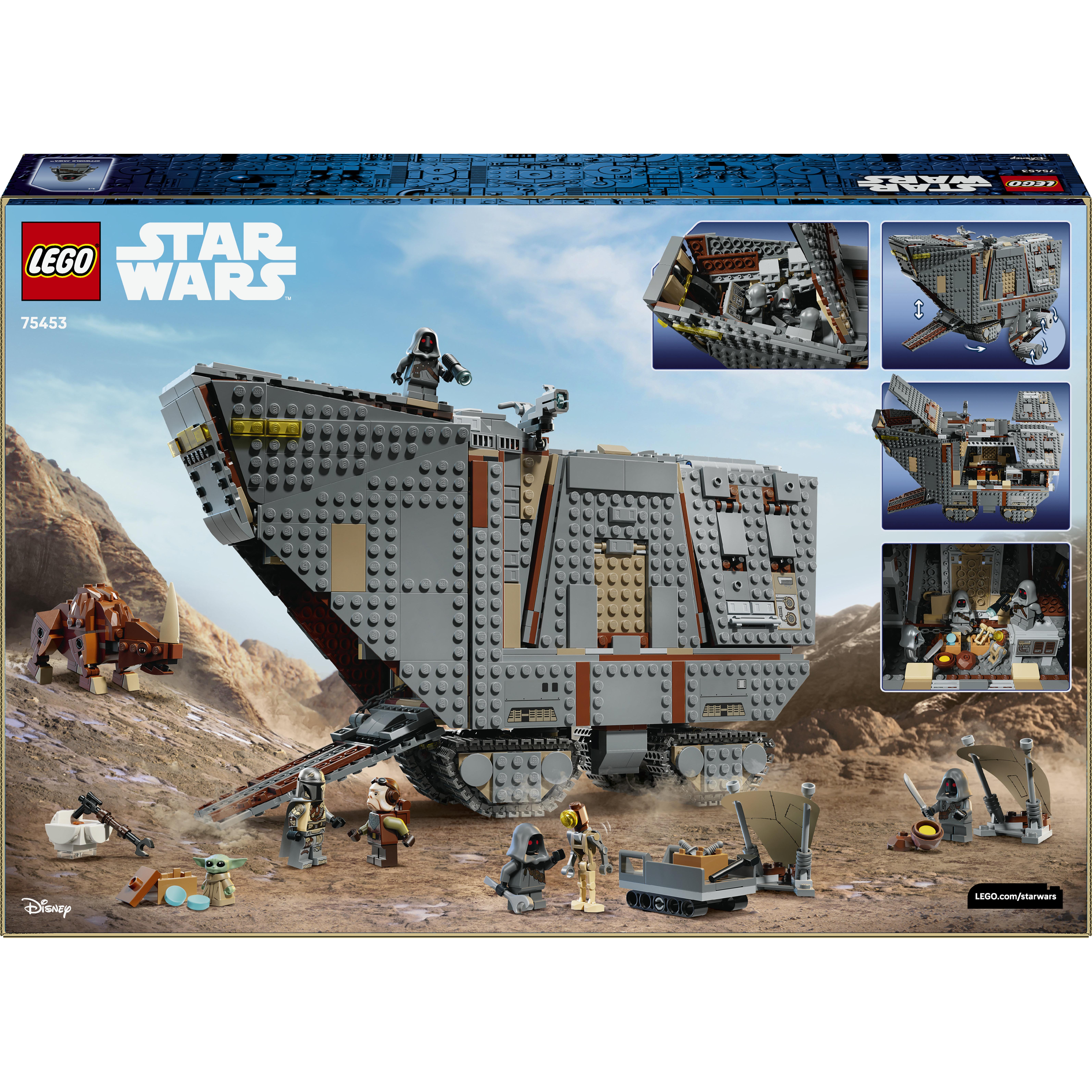 Voir la diapositive 3 : LEGO Star Wars 75453 - Le Sandcrawler d'Offworld et le Mudhorn