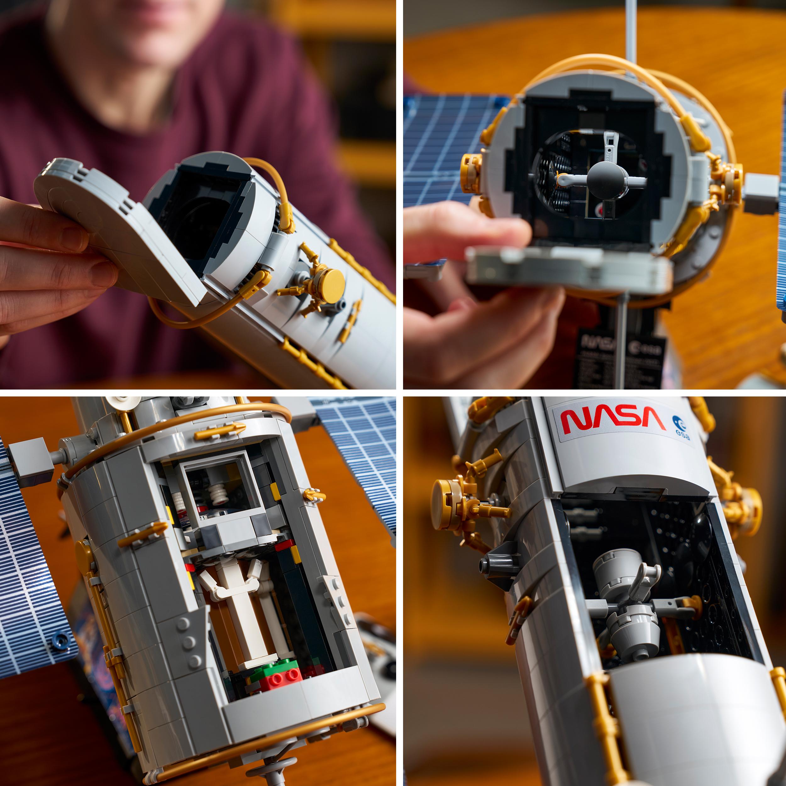 Voir la diapositive 5 : LEGO Icons 11382 - Hubble Télescope de la NASA