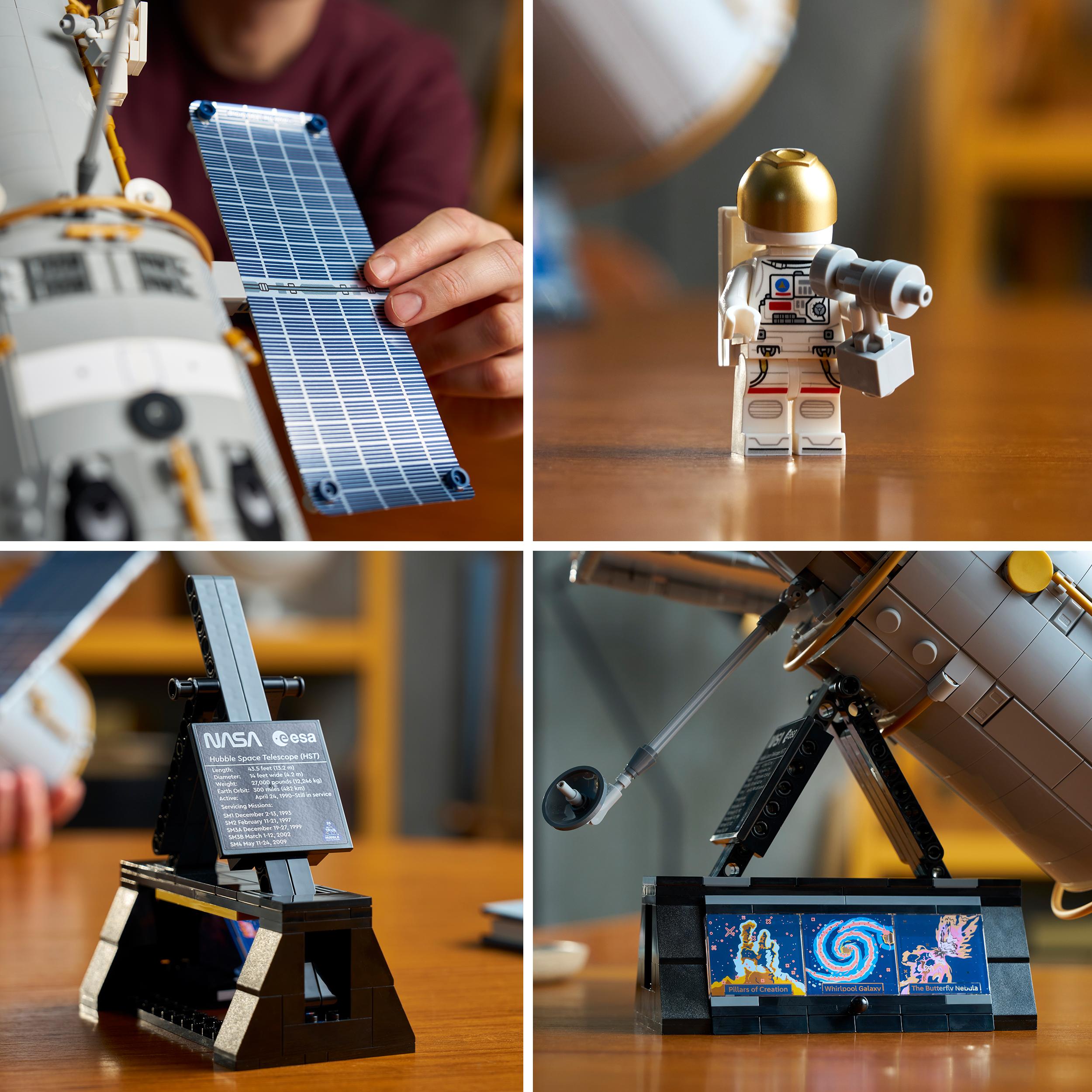 Voir la diapositive 6 : LEGO Icons 11382 - Hubble Télescope de la NASA