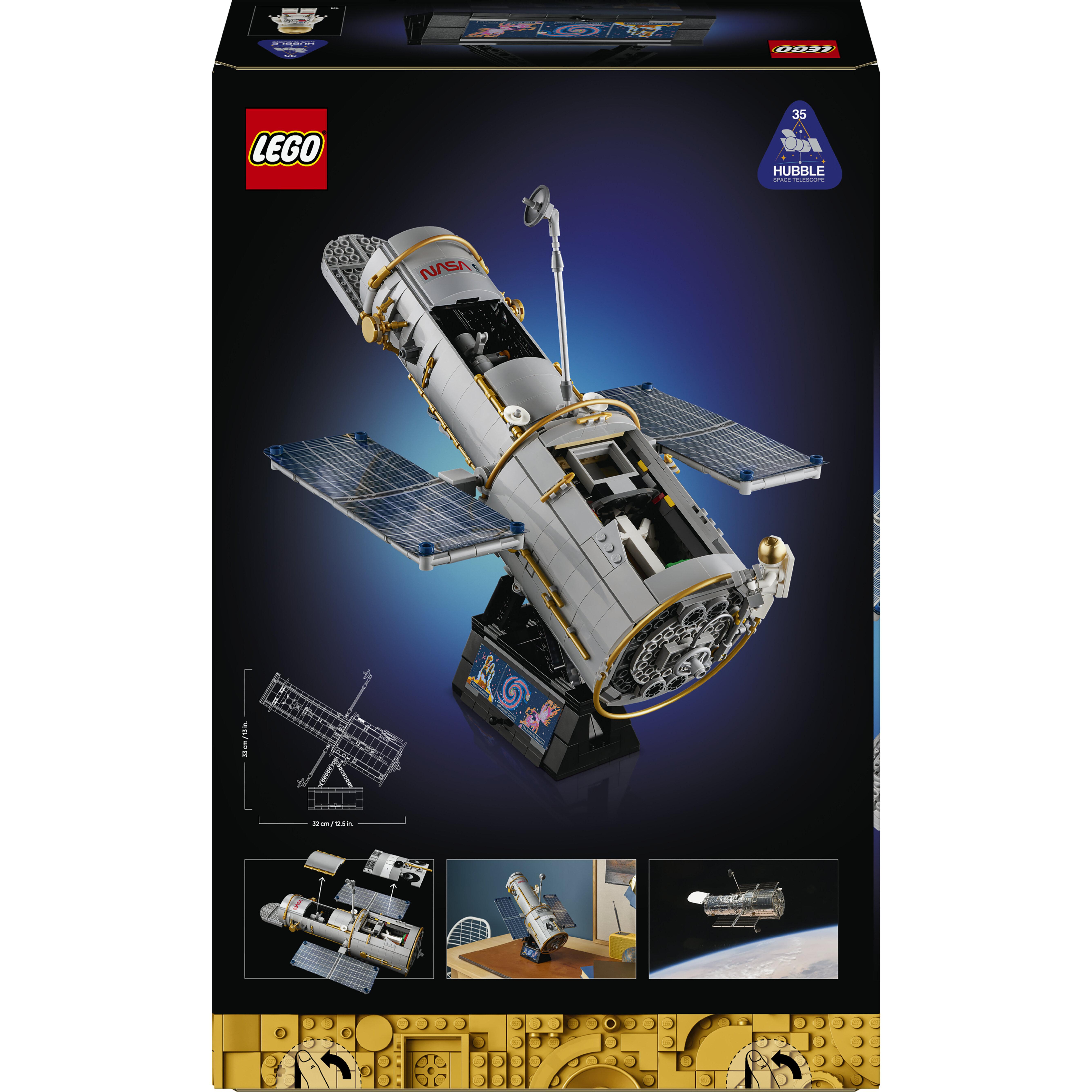 Voir la diapositive 7 : LEGO Icons 11382 - Hubble Télescope de la NASA