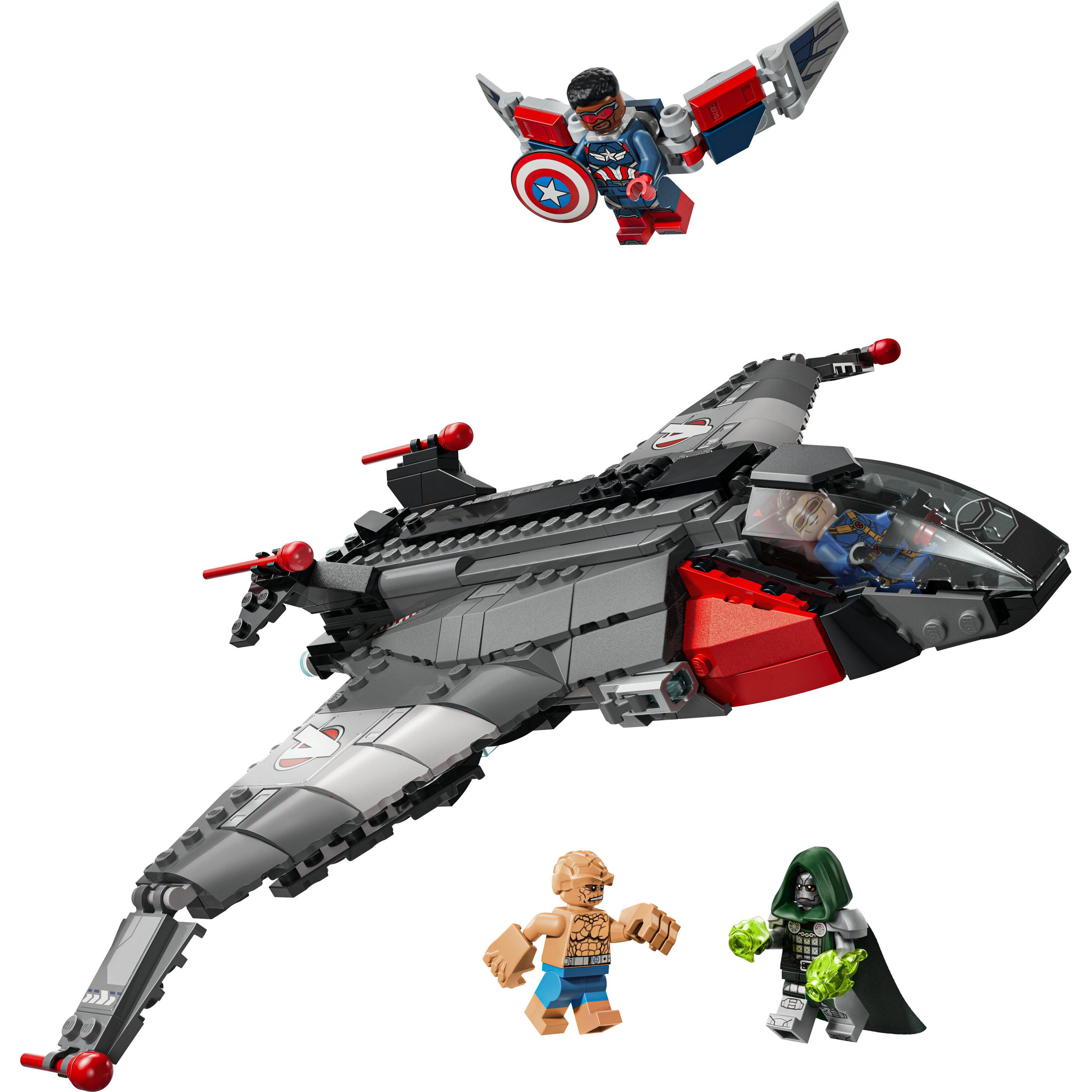 Voir la diapositive 2 : LEGO Marvel 76347 - Doomsday Le Qinjet