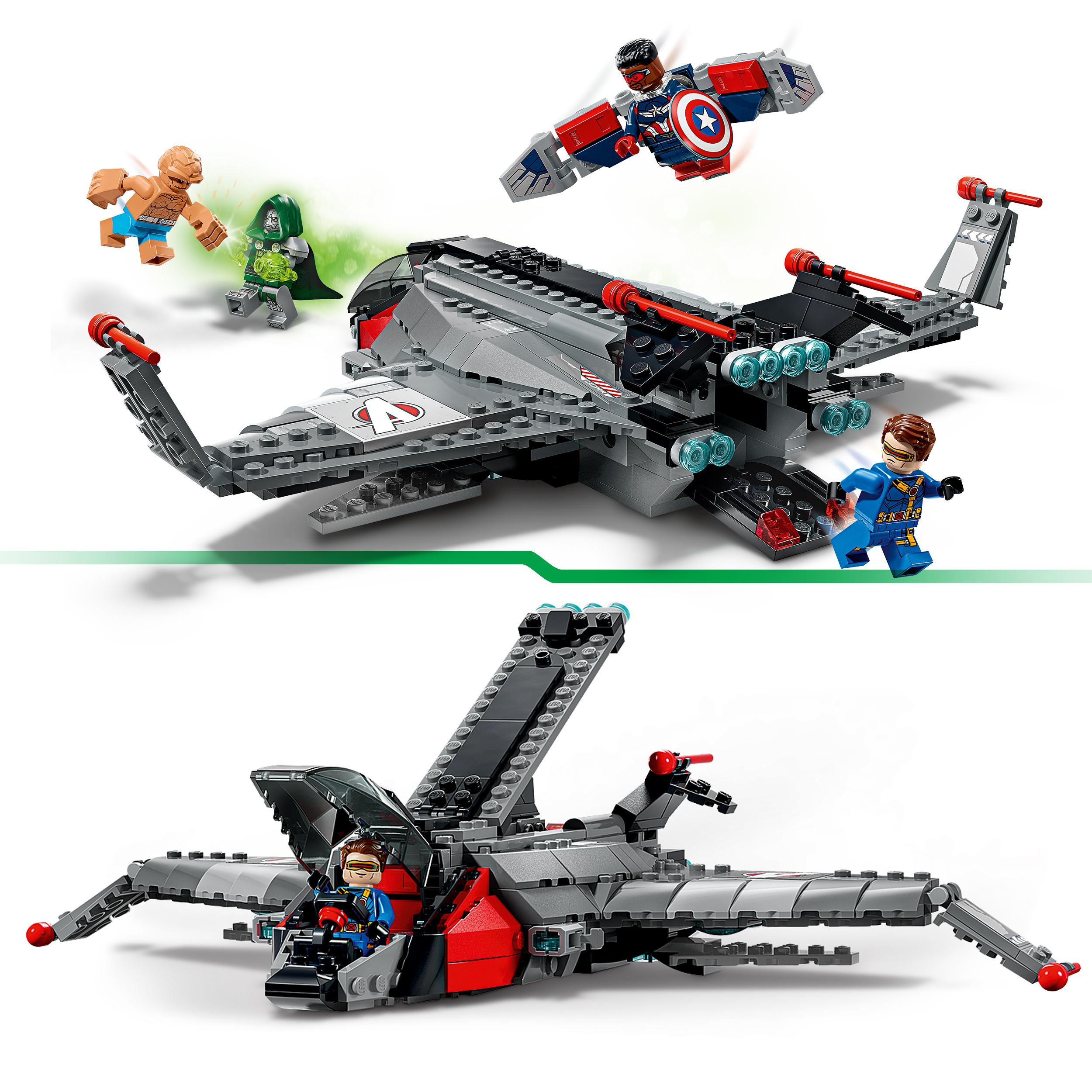 Voir la diapositive 4 : LEGO Marvel 76347 - Doomsday Le Qinjet