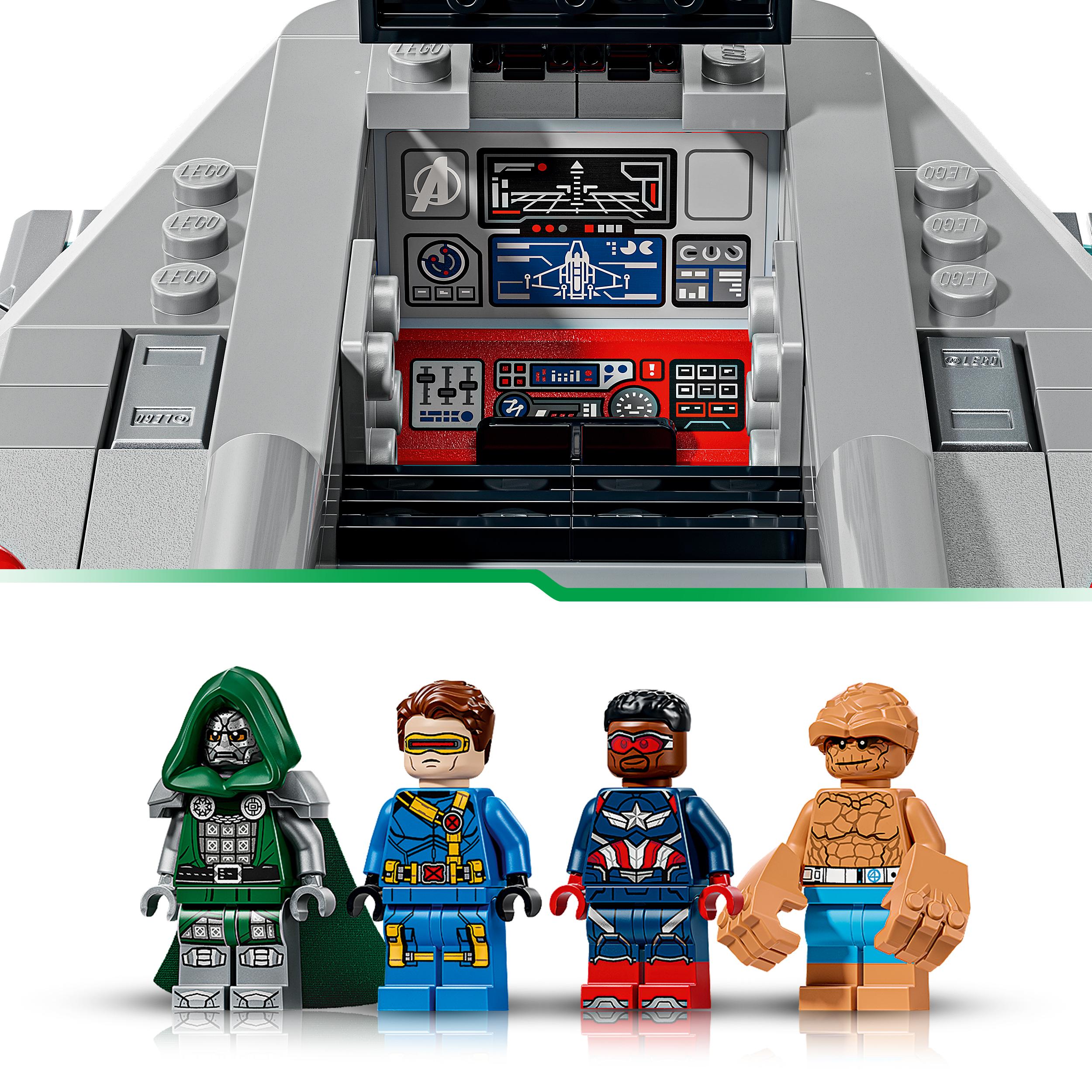 Voir la diapositive 5 : LEGO Marvel 76347 - Doomsday Le Qinjet