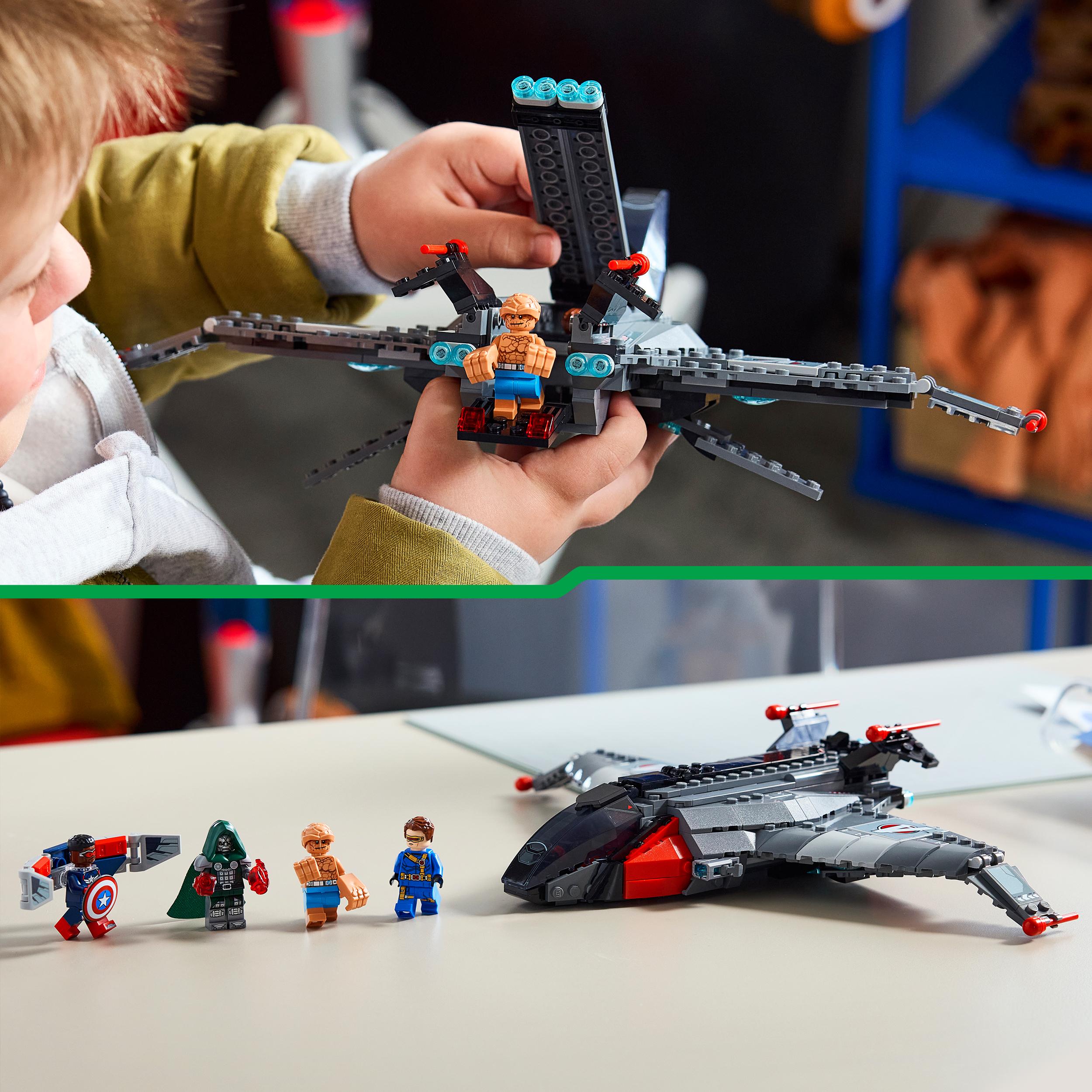 Voir la diapositive 6 : LEGO Marvel 76347 - Doomsday Le Qinjet