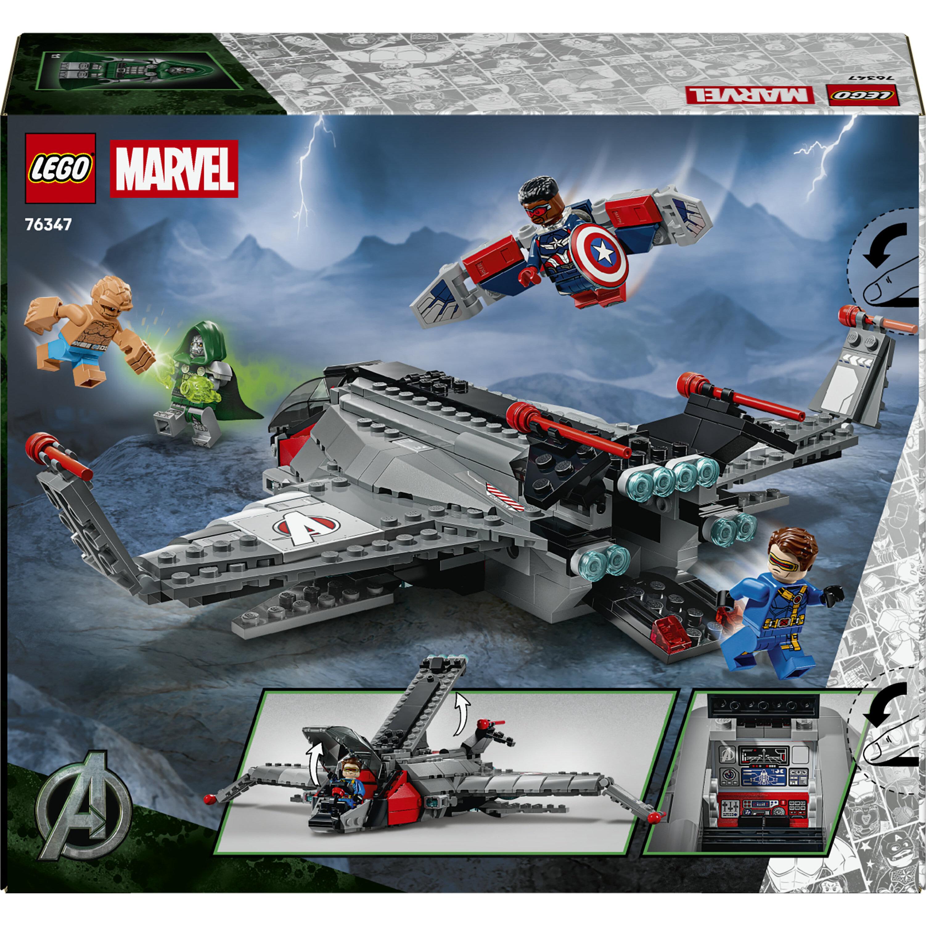 Voir la diapositive 7 : LEGO Marvel 76347 - Doomsday Le Qinjet