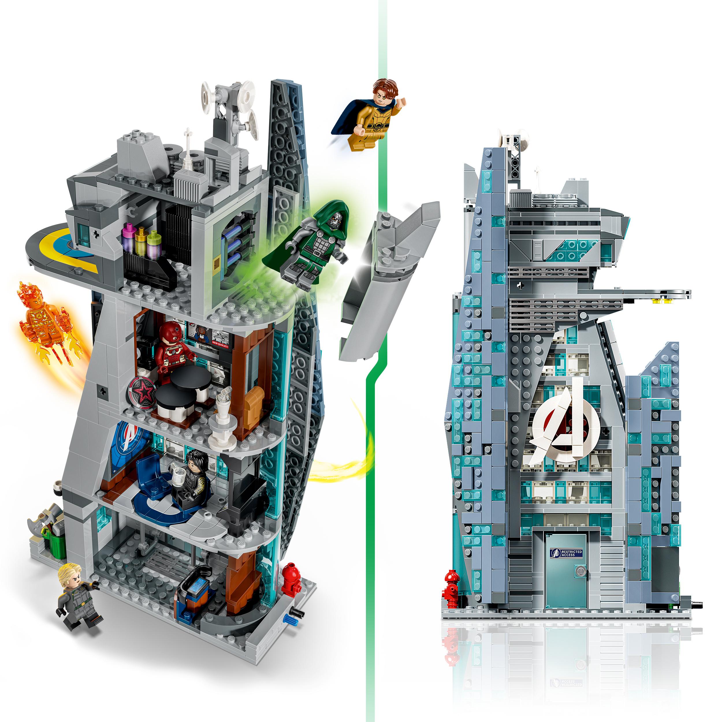 Voir la diapositive 4 : LEGO Marvel 76352 - Doomsday - La nouvelle Tour des Avengers