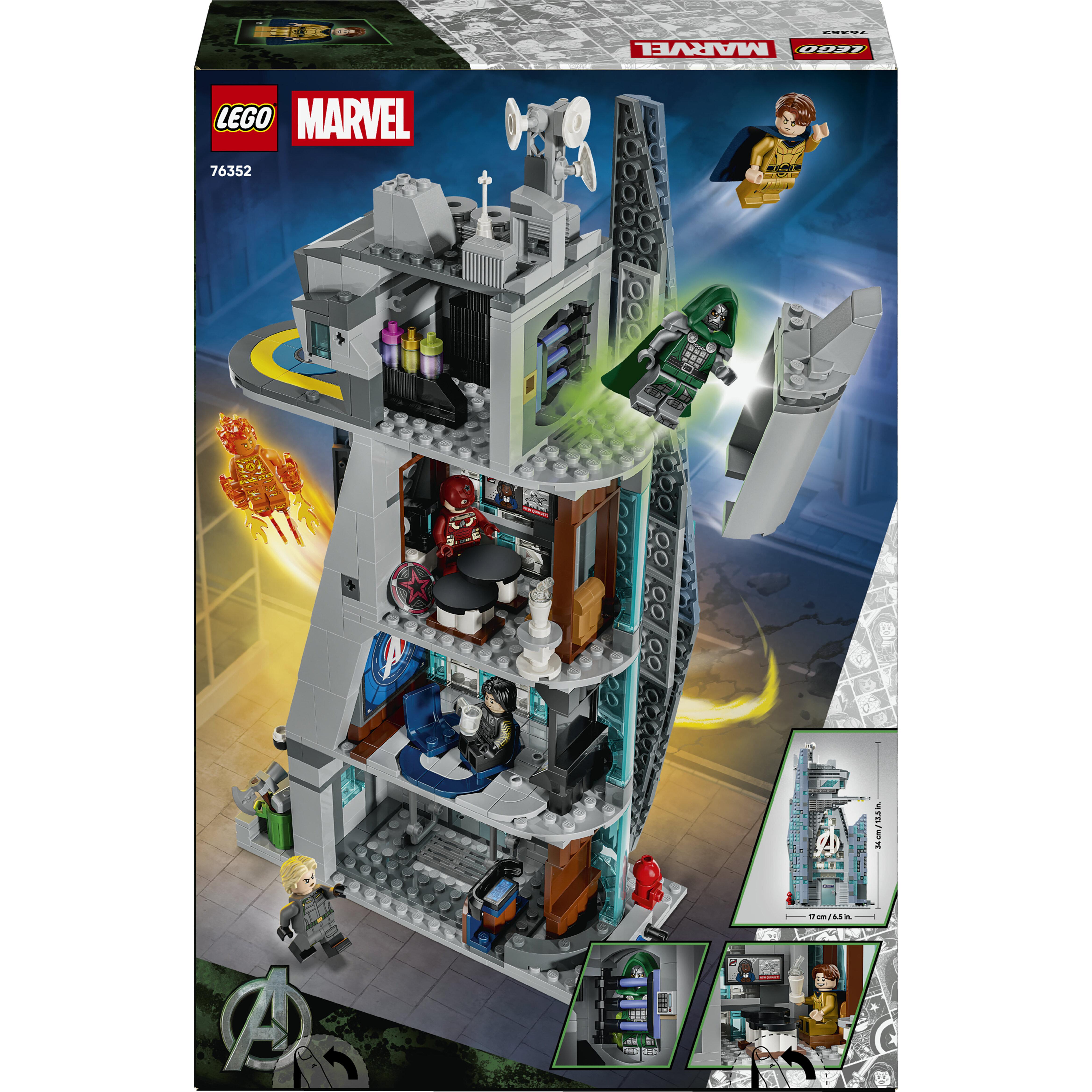 Voir la diapositive 7 : LEGO Marvel 76352 - Doomsday - La nouvelle Tour des Avengers