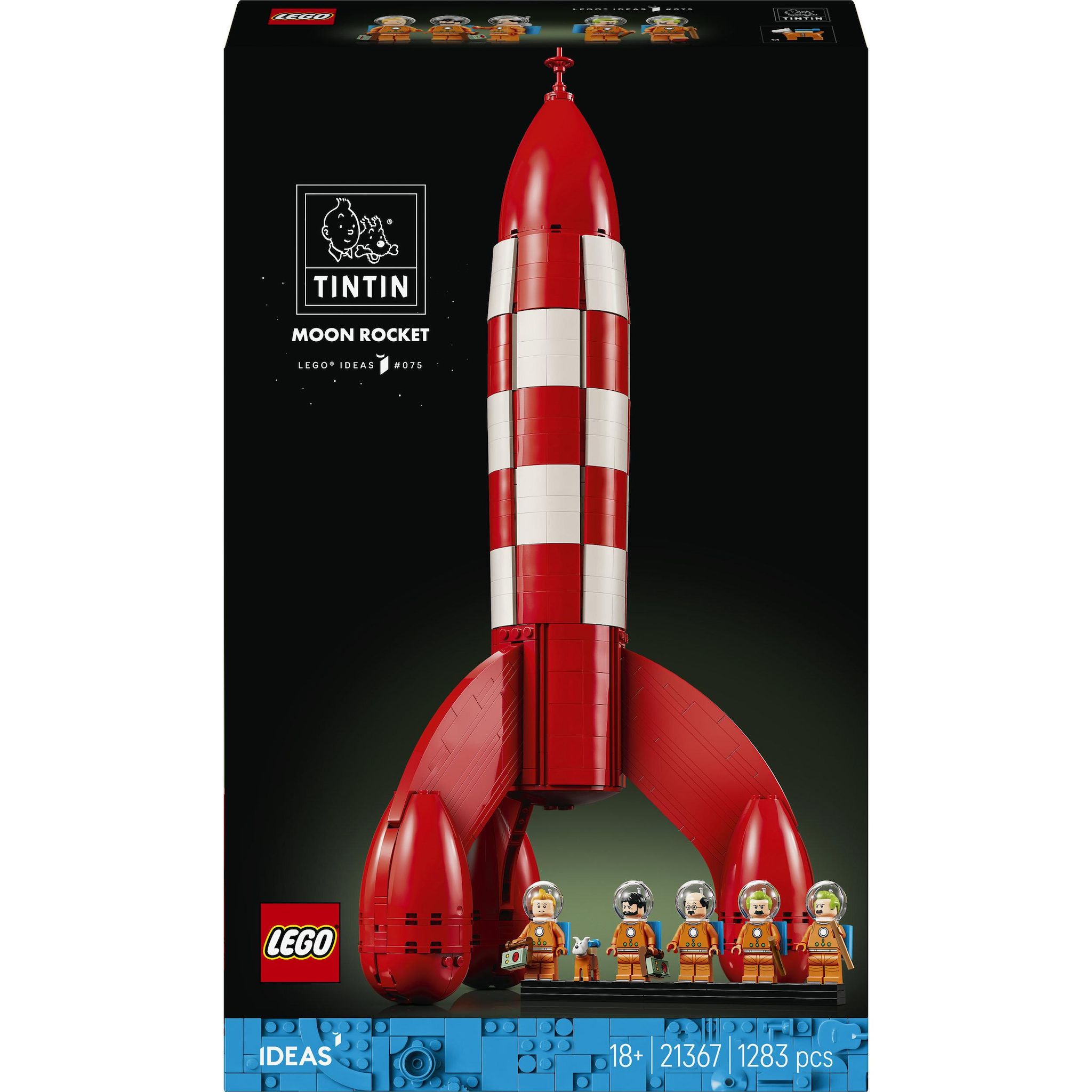 LEGO IDEAS 21367 - La Fusée de Tintin