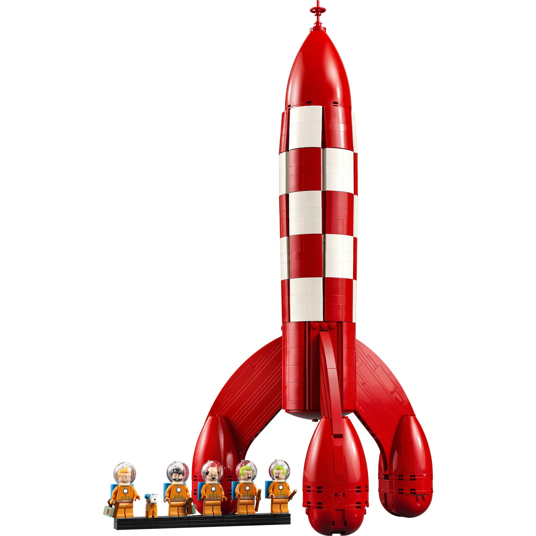 Voir la diapositive 2 : LEGO IDEAS 21367 - La Fusée de Tintin