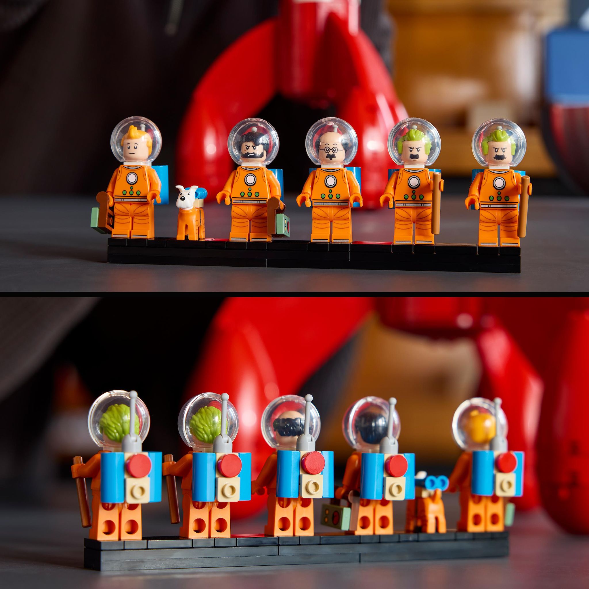 Voir la diapositive 6 : LEGO IDEAS 21367 - La Fusée de Tintin