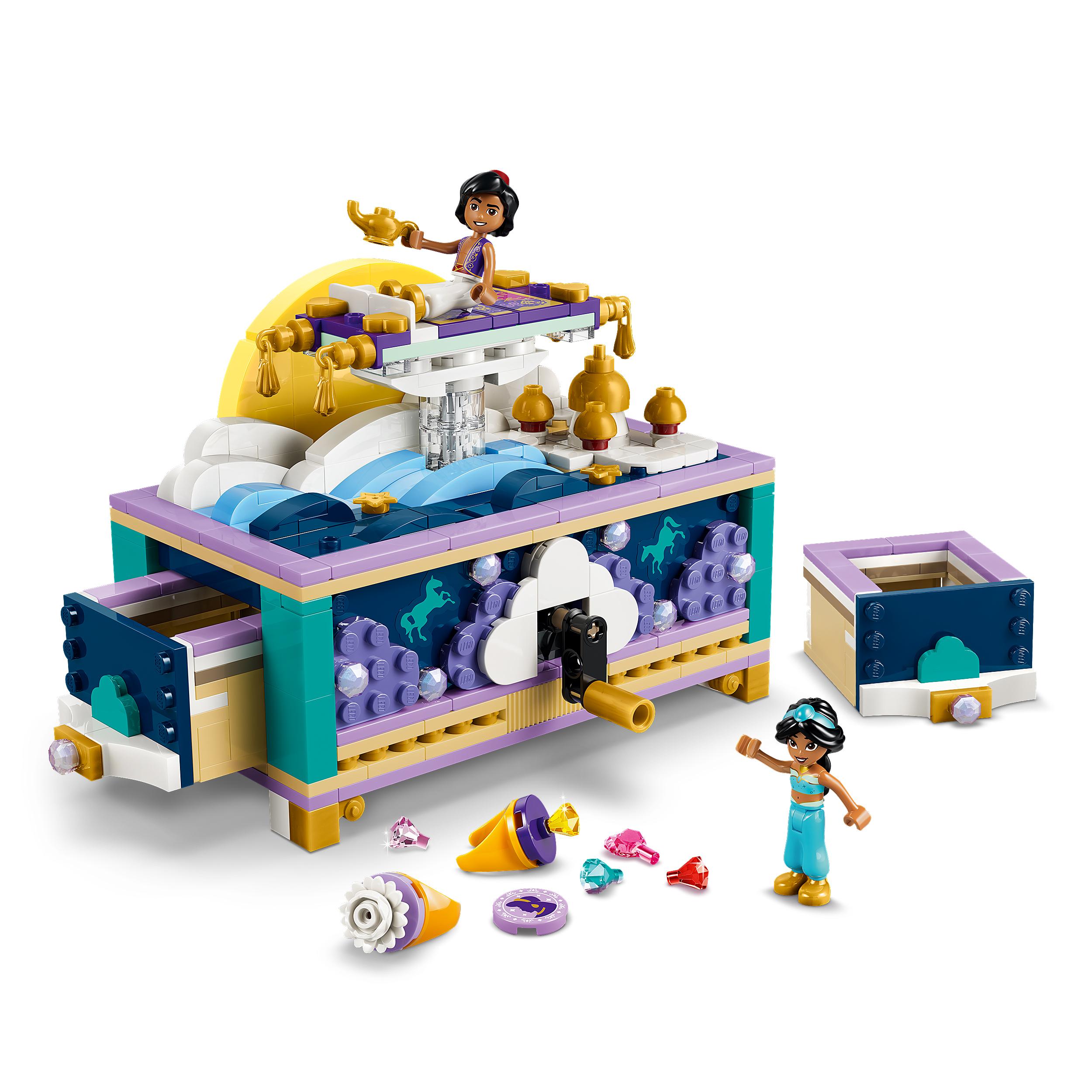 Voir la diapositive 4 : LEGO LEGO ǀ Disney Princess 43295 La Boîte à Bijoux de Jasmine - Jeu de Construction dès 6 ans