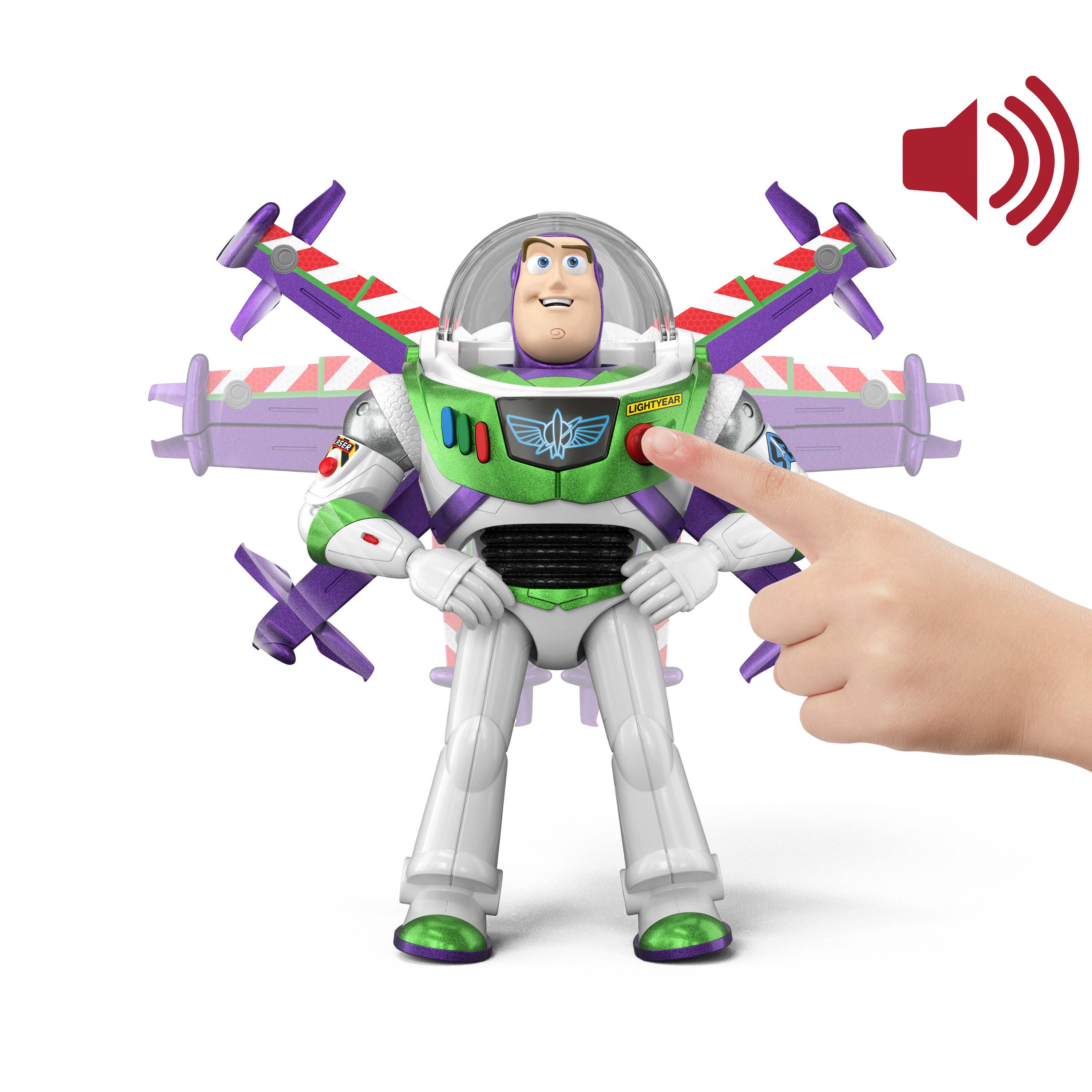 Voir la diapositive 6 : MATTEL Figurine Buzz parlant 30cm Toy Story 5