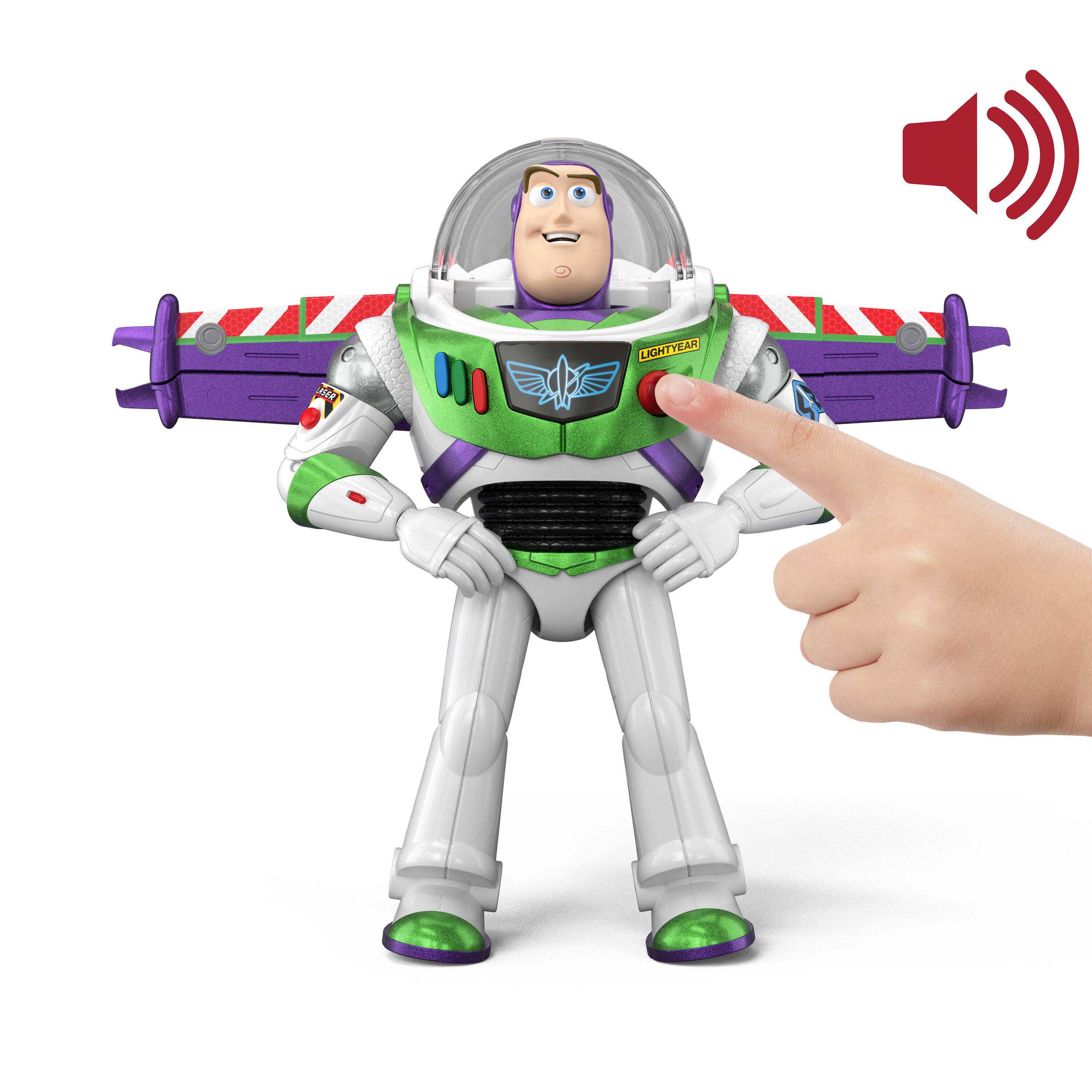 Voir la diapositive 8 : MATTEL Figurine Buzz parlant 30cm Toy Story 5