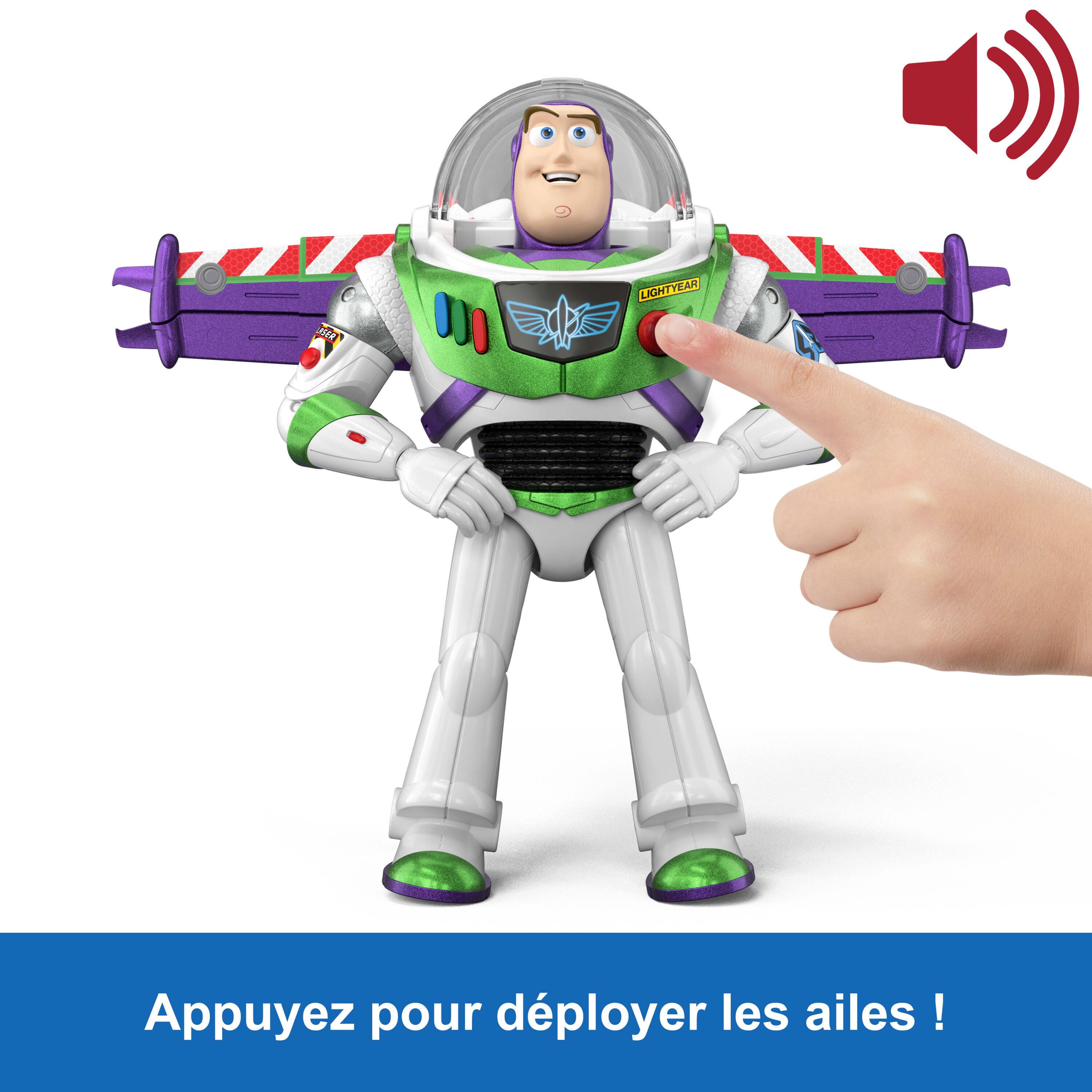 Voir la diapositive 3 : MATTEL Figurine Buzz parlant 30cm Toy Story 5