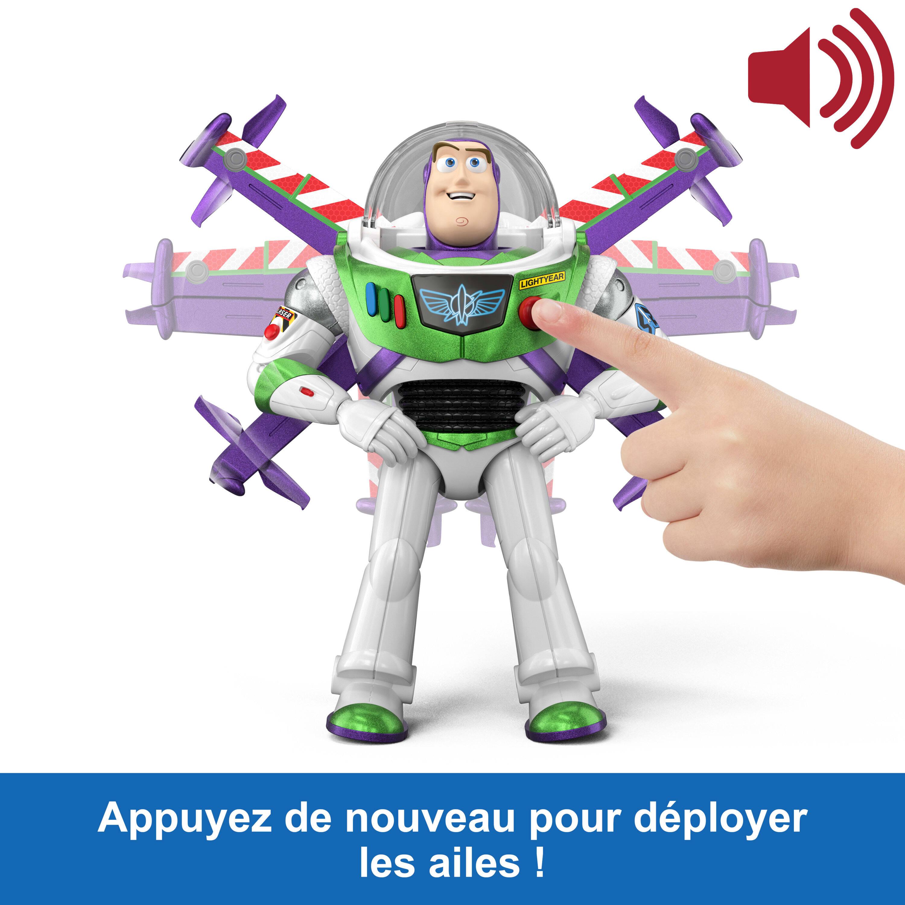 Voir la diapositive 5 : MATTEL Figurine Buzz parlant 30cm Toy Story 5