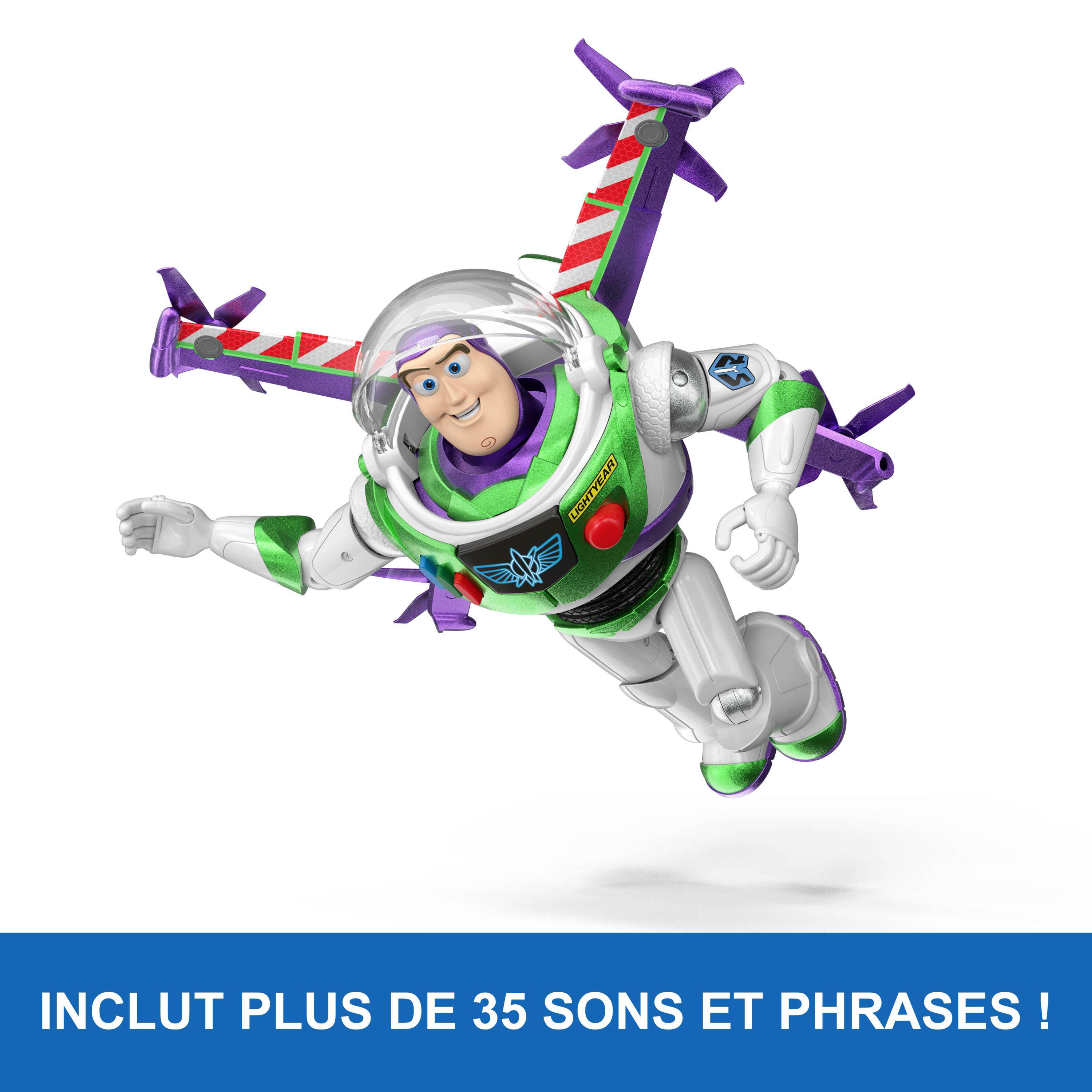 Voir la diapositive 7 : MATTEL Figurine Buzz parlant 30cm Toy Story 5