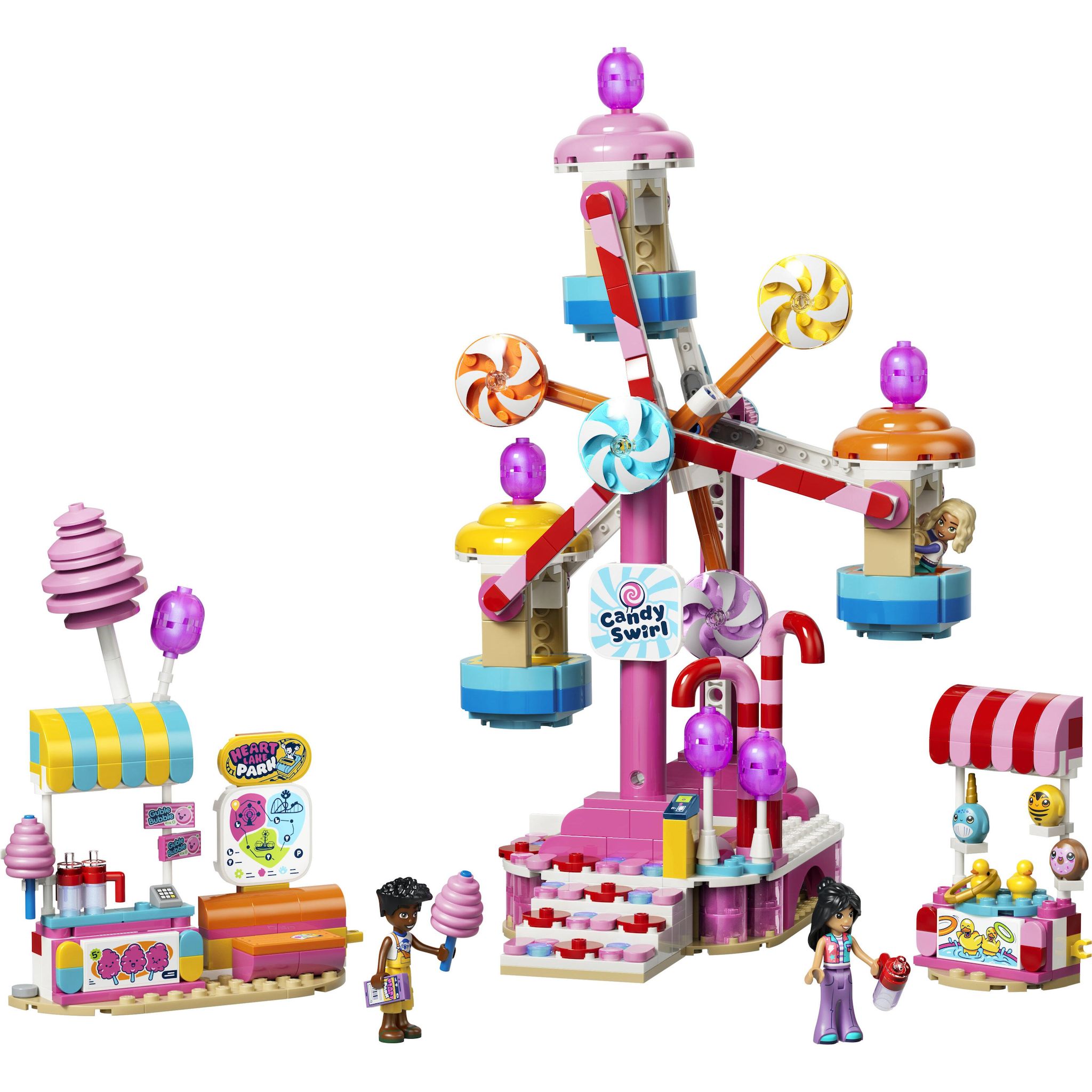 Voir la diapositive 2 : LEGO Friends 42700 - La grande roue ornée de bonbons et cupcakes