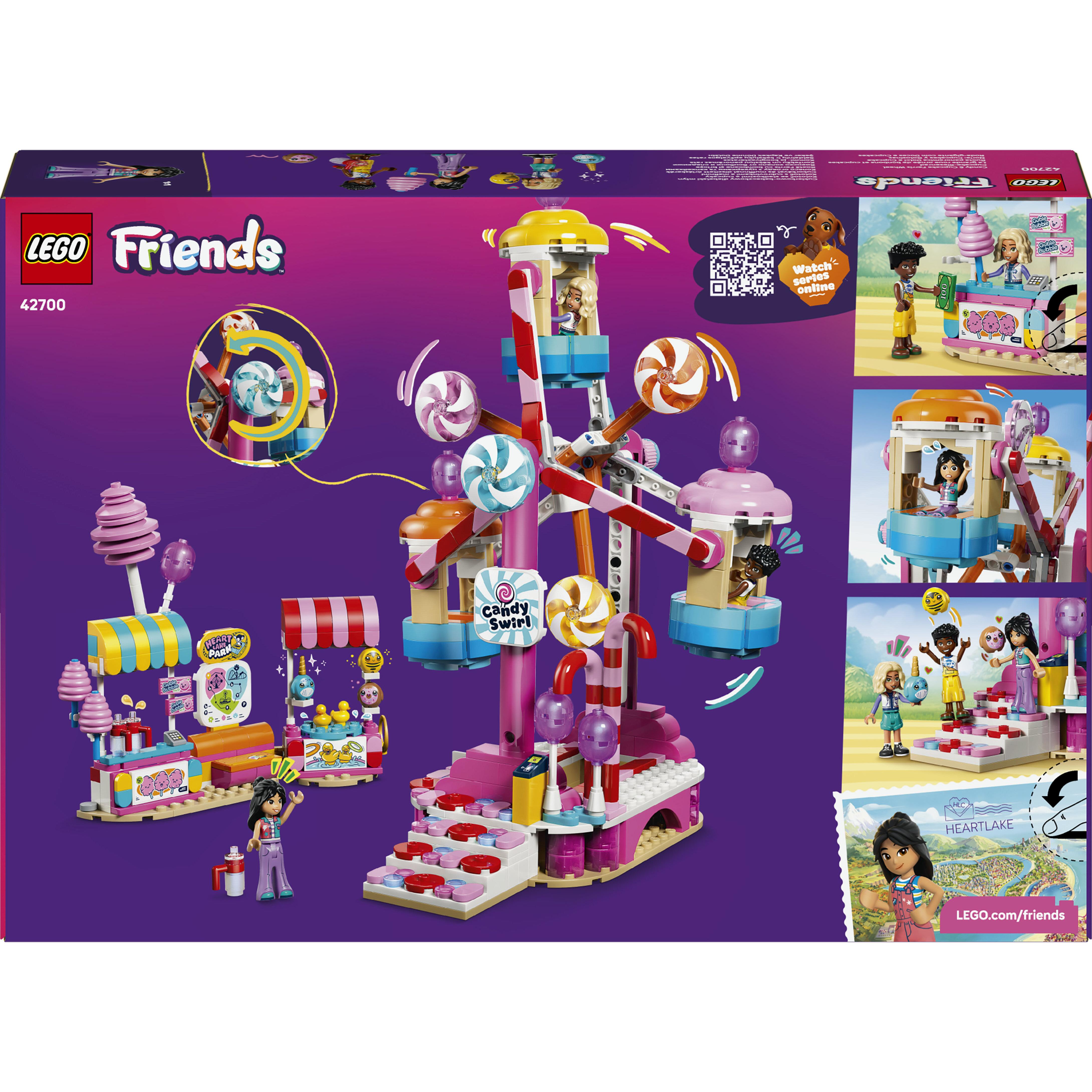 Voir la diapositive 7 : LEGO LEGO Friends 42700 La Grande Roue Ornée de Bonbons et Cupcakes - Jouet Interactif - Cadeau