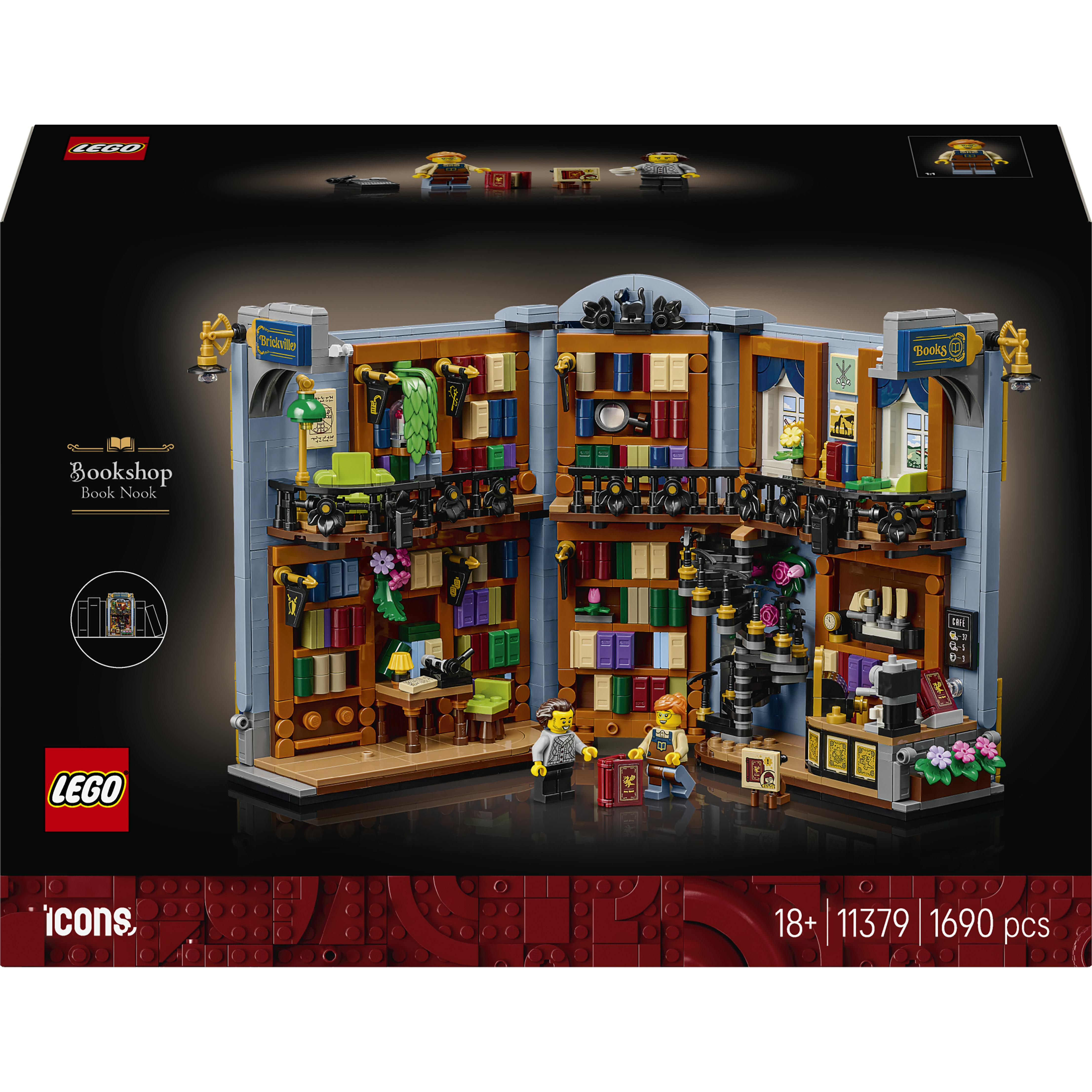 LEGO Icons 11379 - La librairie : Book Nook
