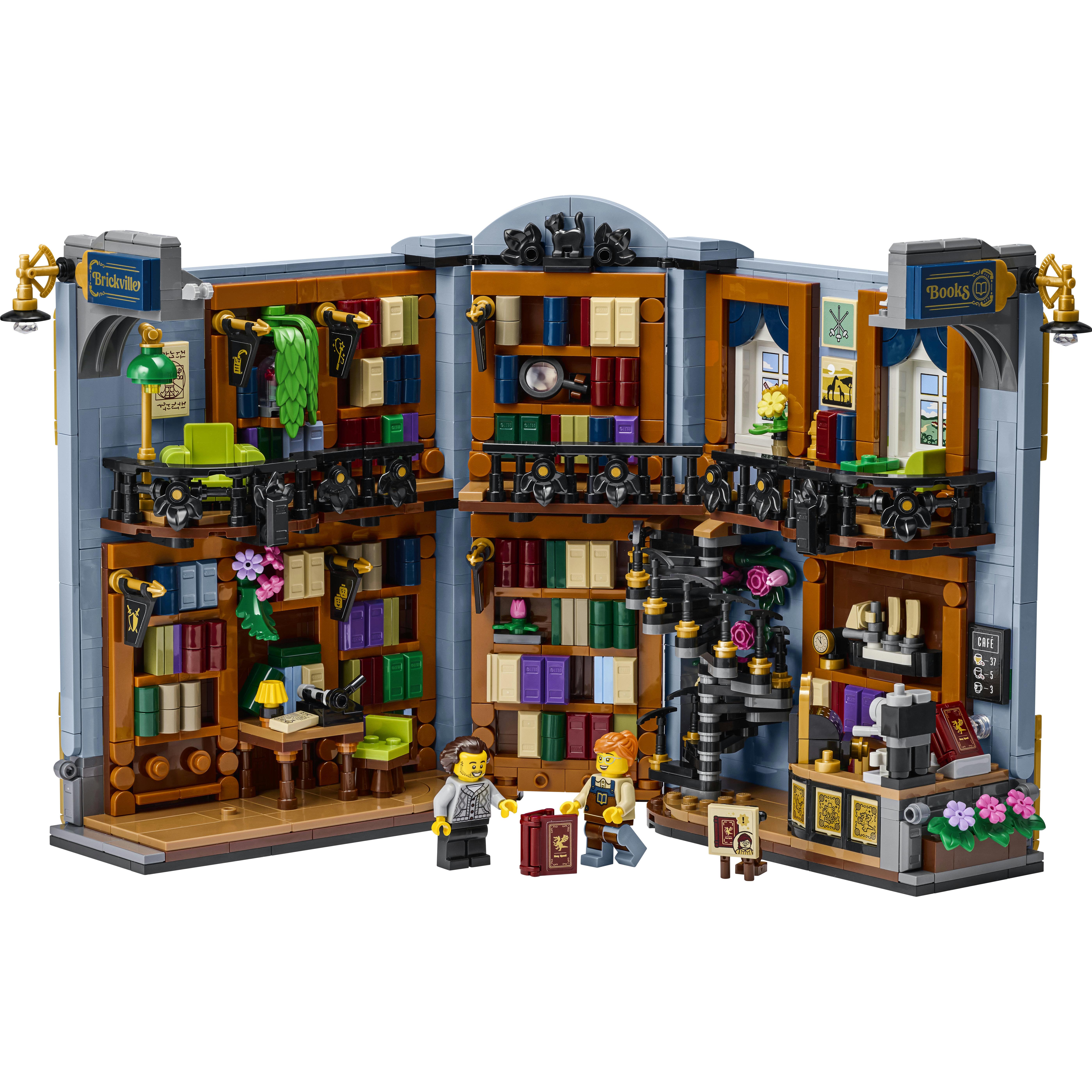 Voir la diapositive 2 : LEGO Icons 11379 - La librairie : Book Nook