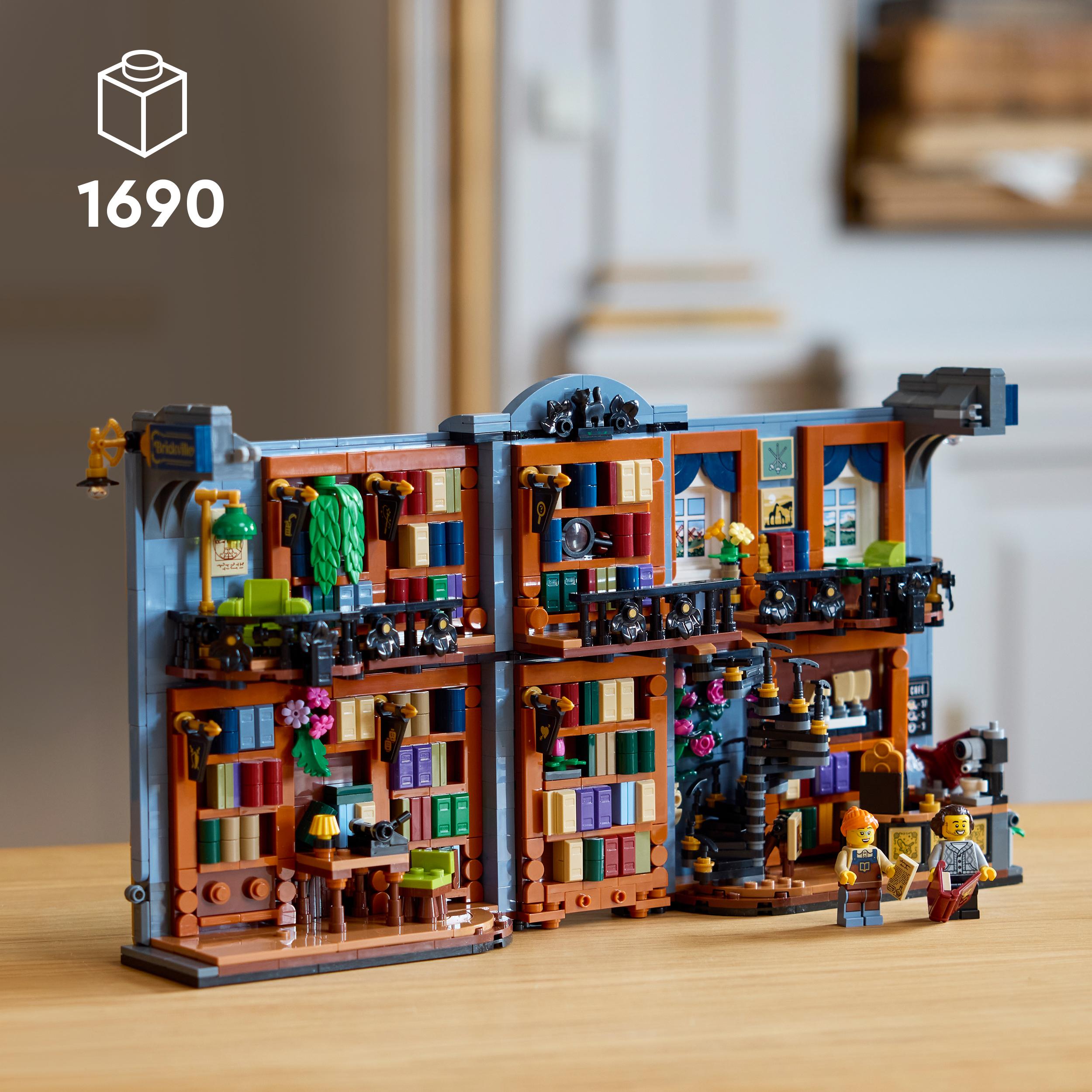 Voir la diapositive 3 : LEGO Icons 11379 - La librairie : Book Nook