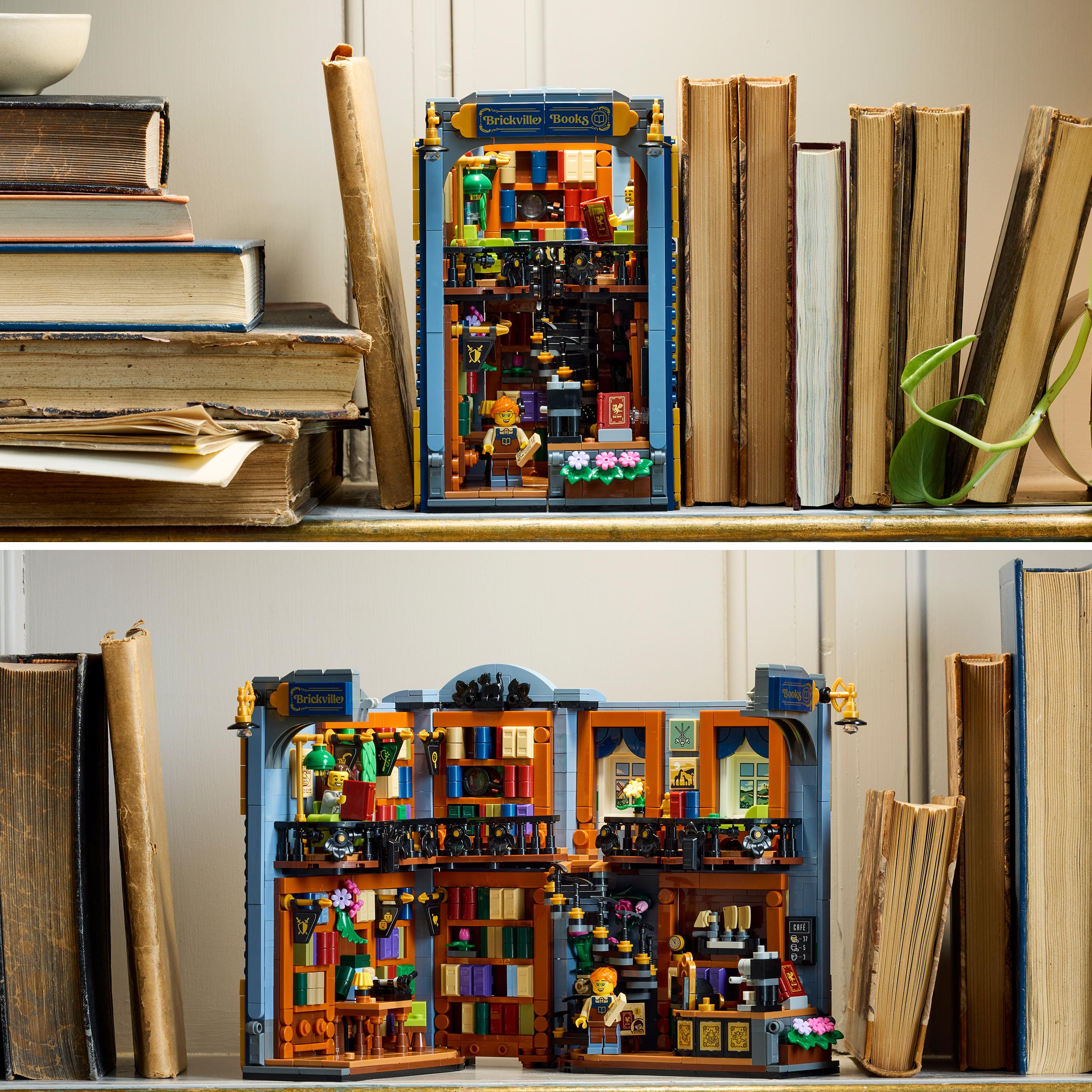 Voir la diapositive 4 : LEGO Icons 11379 - La librairie : Book Nook