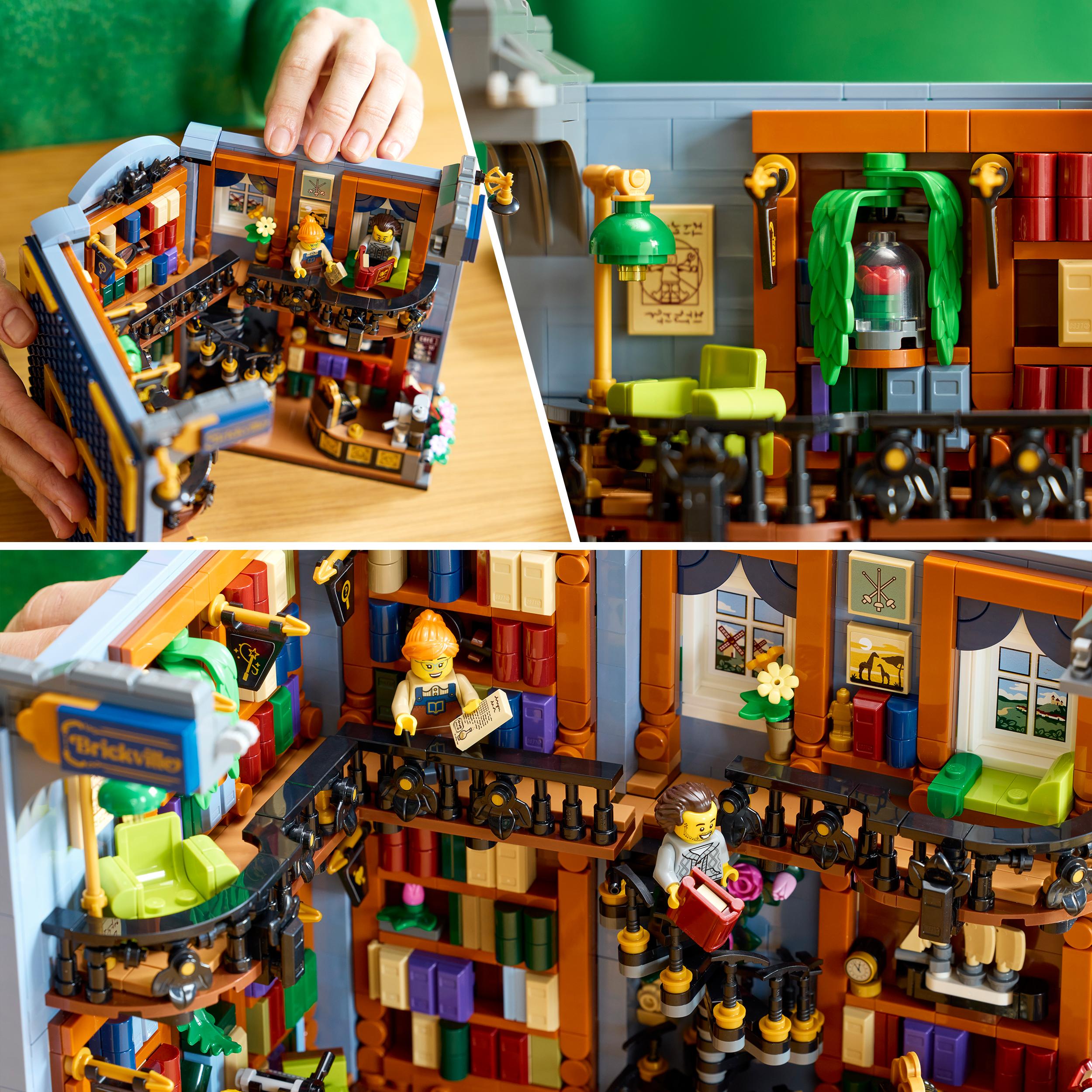 Voir la diapositive 5 : LEGO Icons 11379 - La librairie : Book Nook